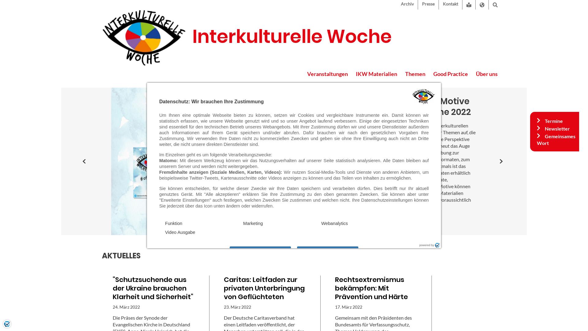 Website User Bewertung zu www.interkulturellewoche.de