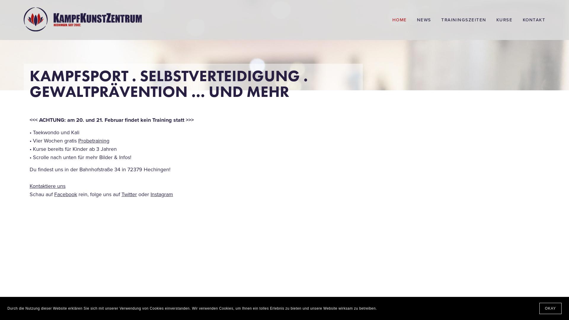 Website User Bewertung zu www.kampfkunst-hch.de