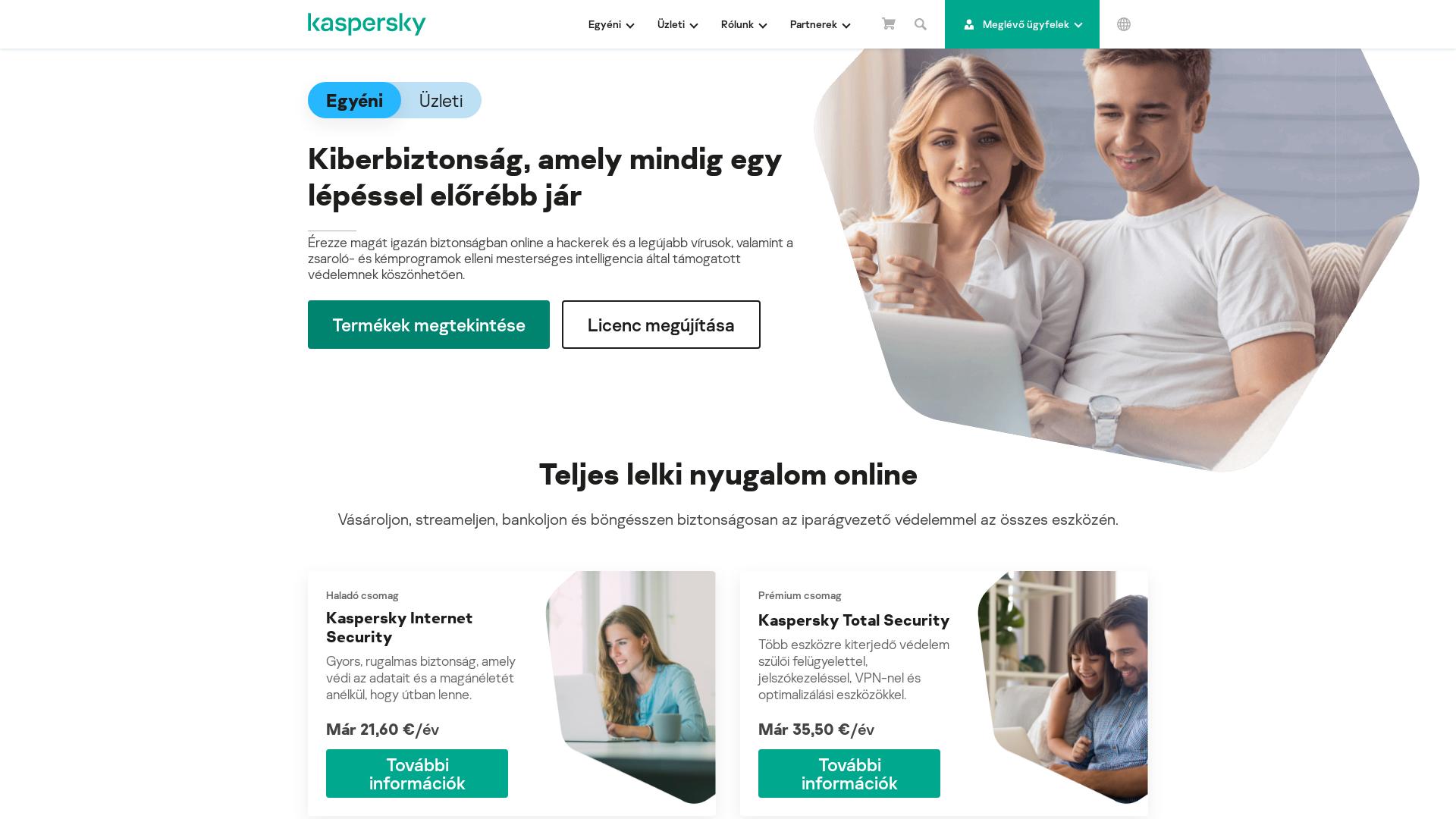 Website User Bewertung zu www.kaspersky.hu