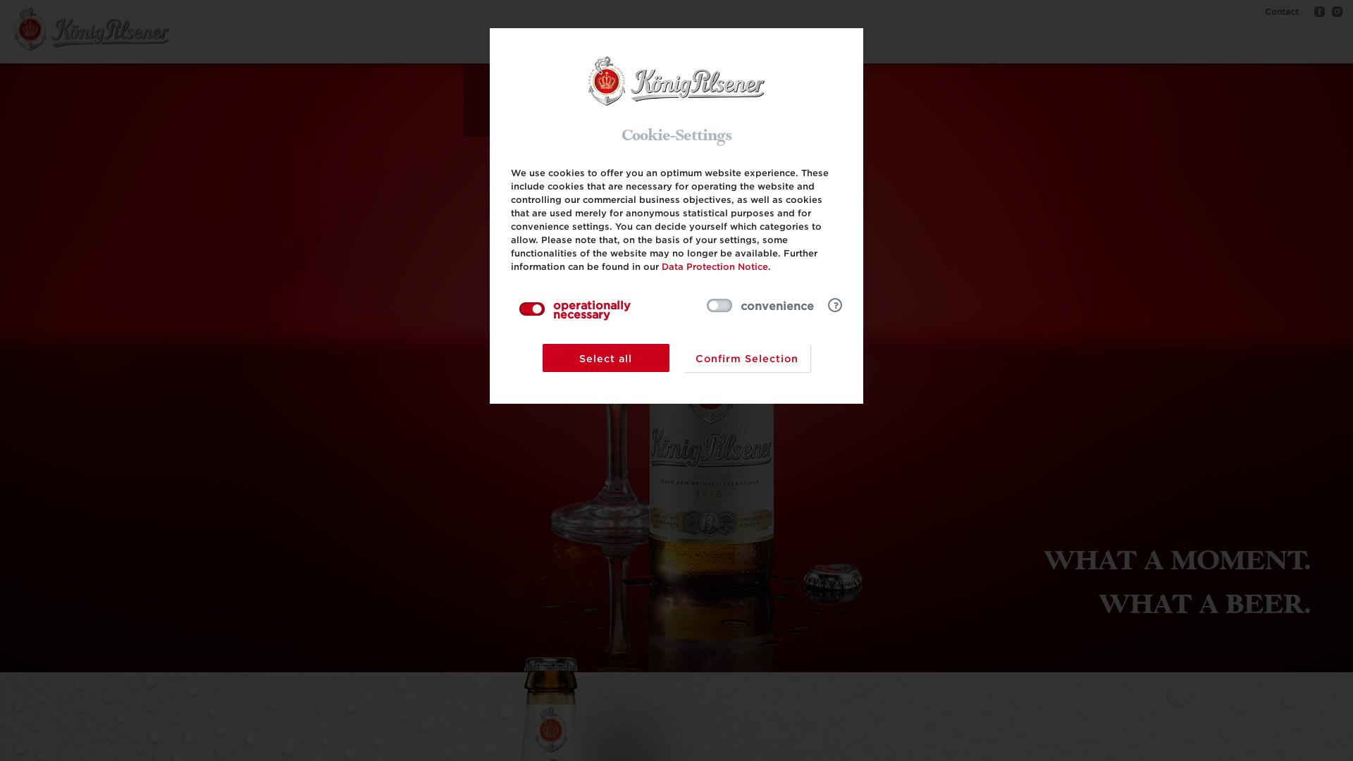 Website User Bewertung zu www.koenigpilsener.com