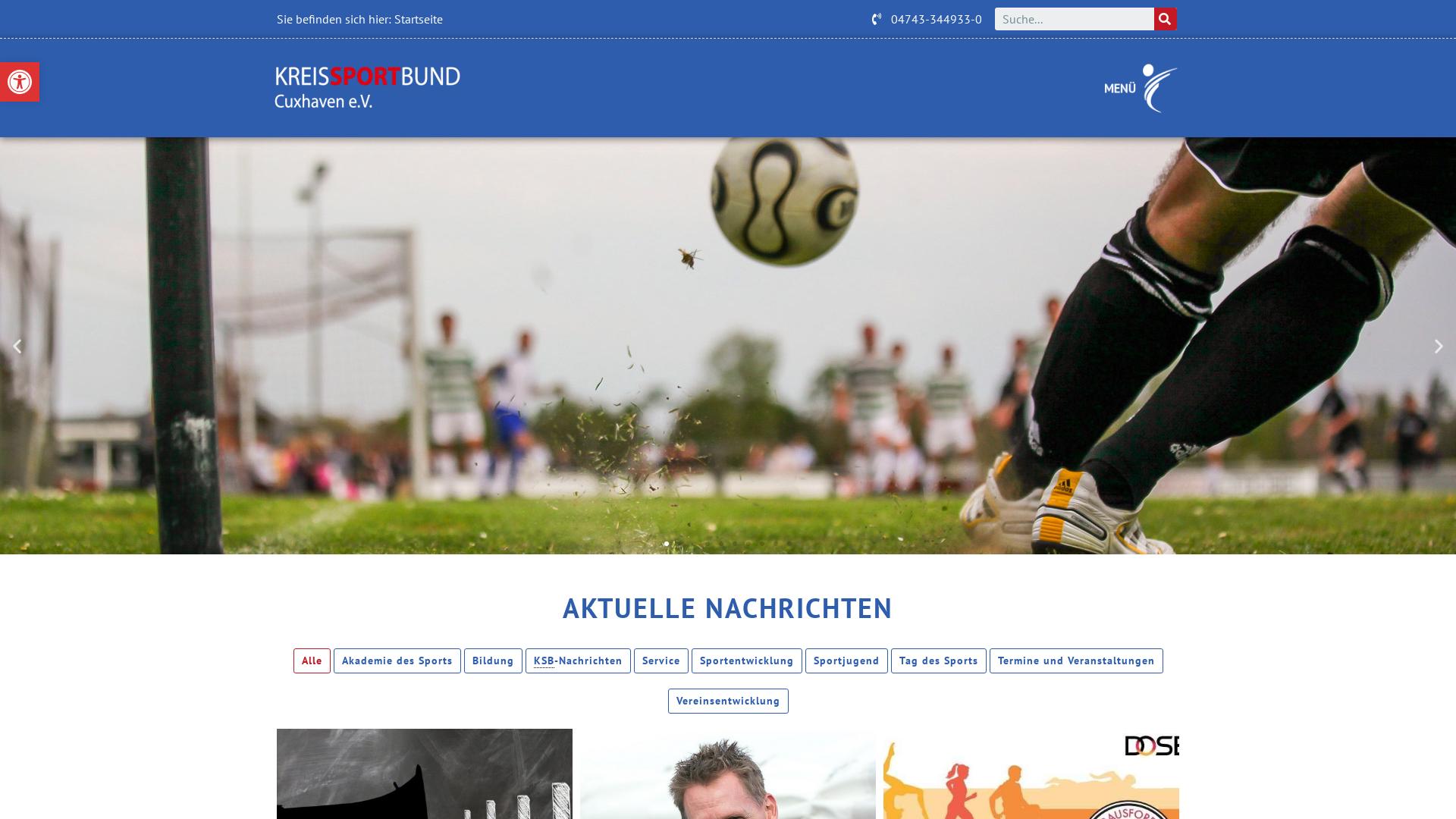 Website User Bewertung zu www.ksb-cuxhaven.de