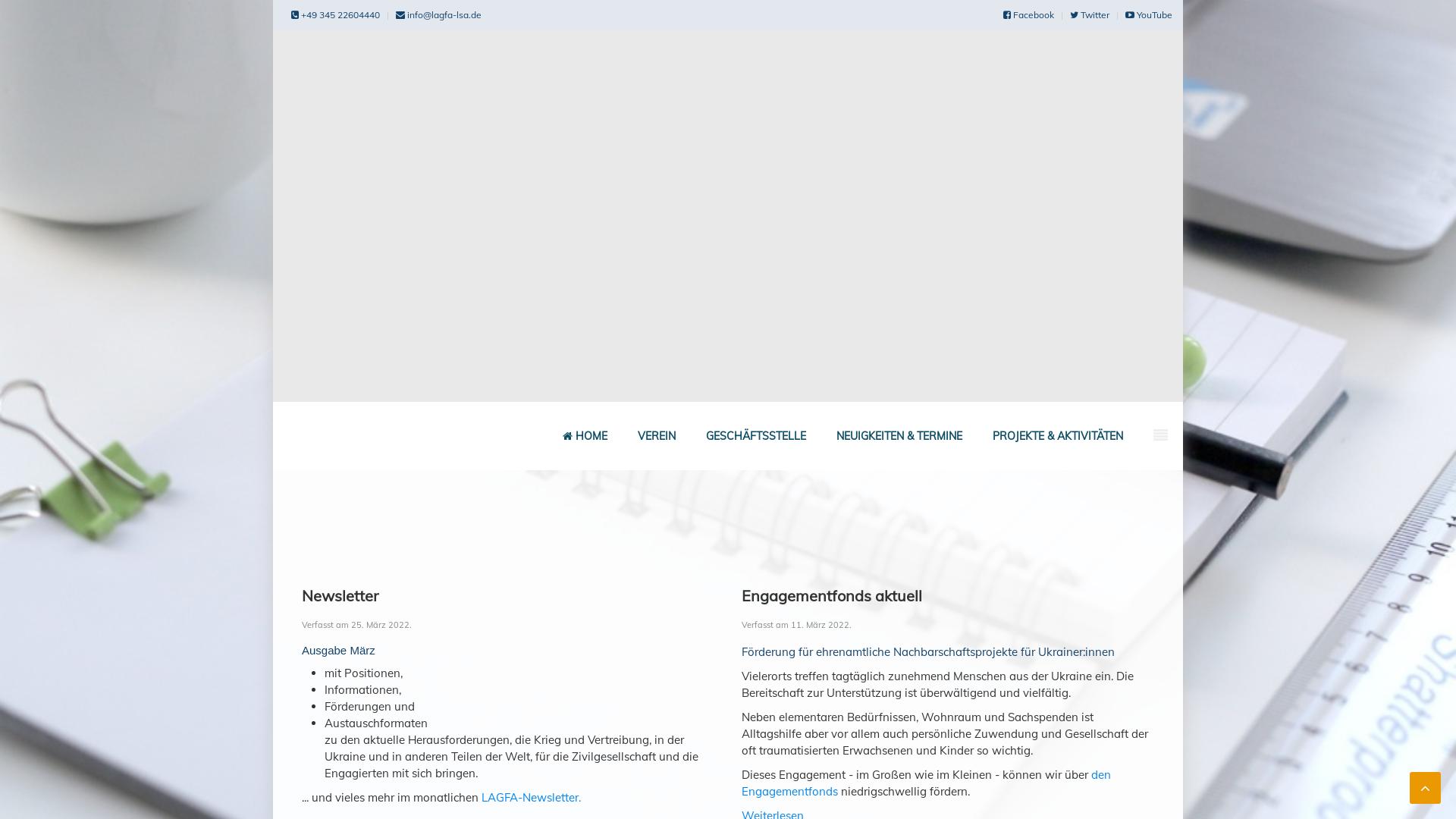 Website User Bewertung zu www.lagfa-lsa.de