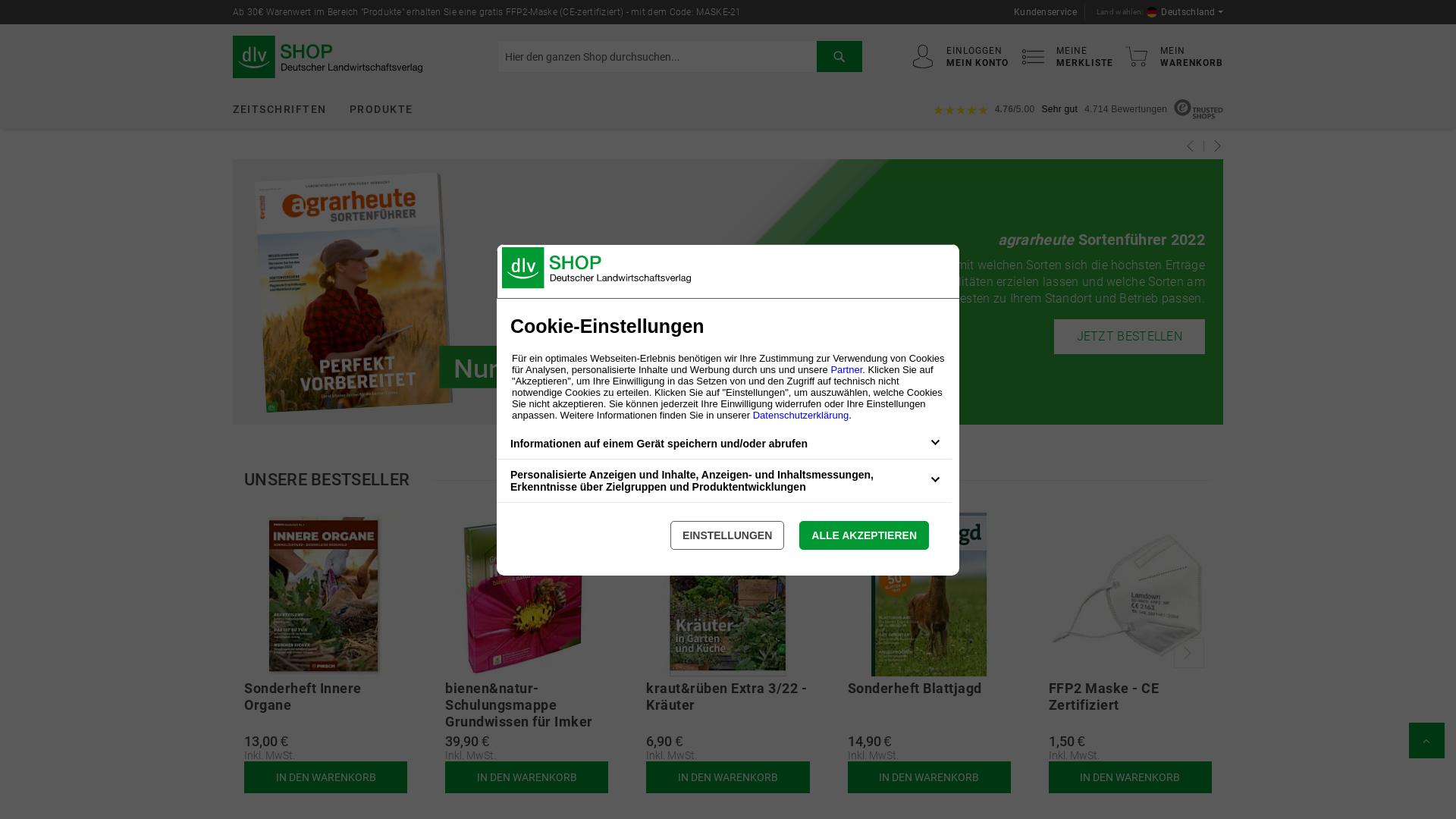 Website User Bewertung zu www.landecht.de