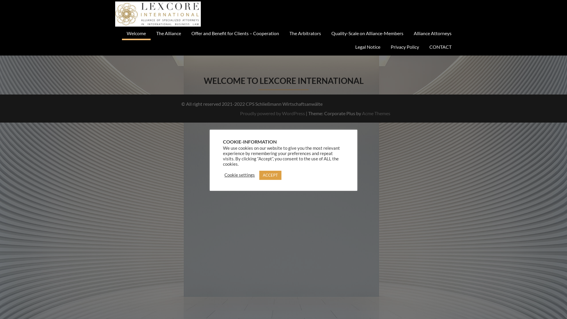 Website User Bewertung zu www.lexcore-international.com