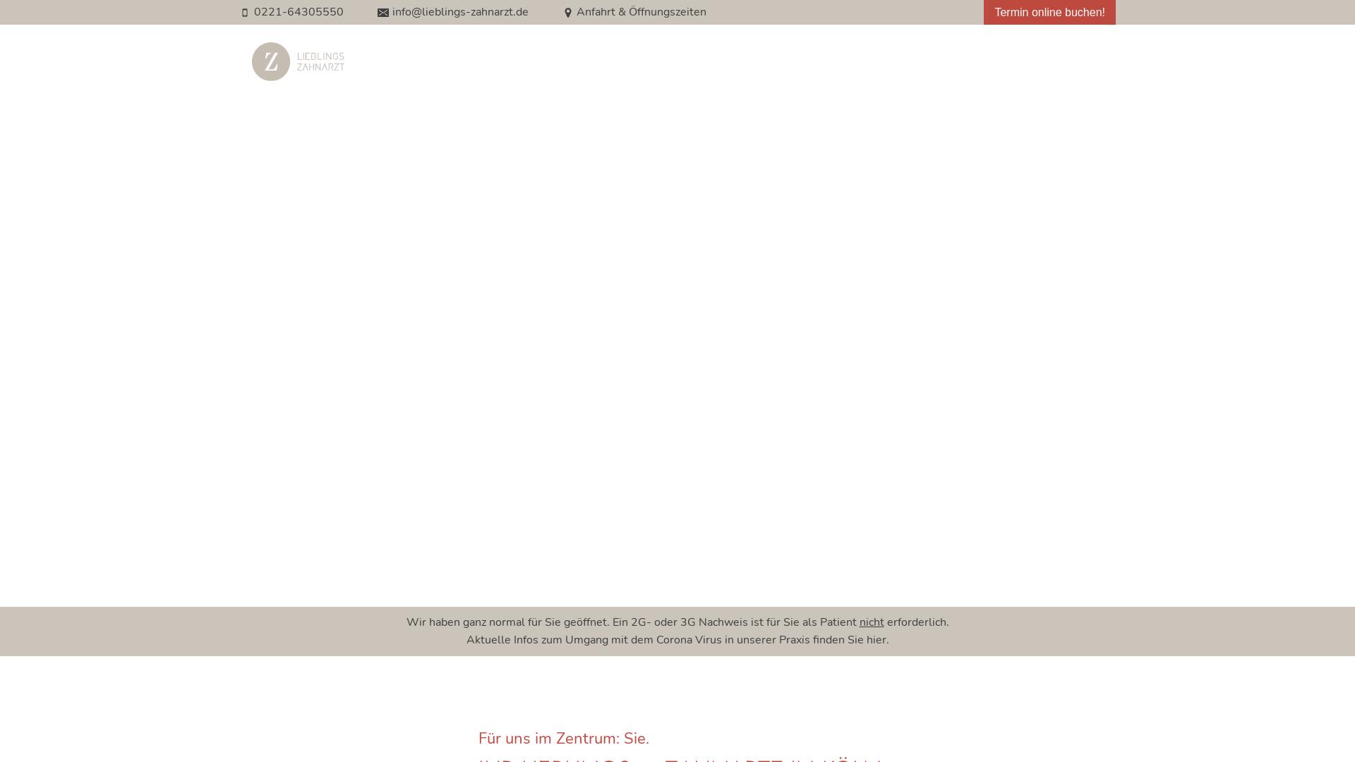 Website User Bewertung zu www.lieblings-zahnarzt.de