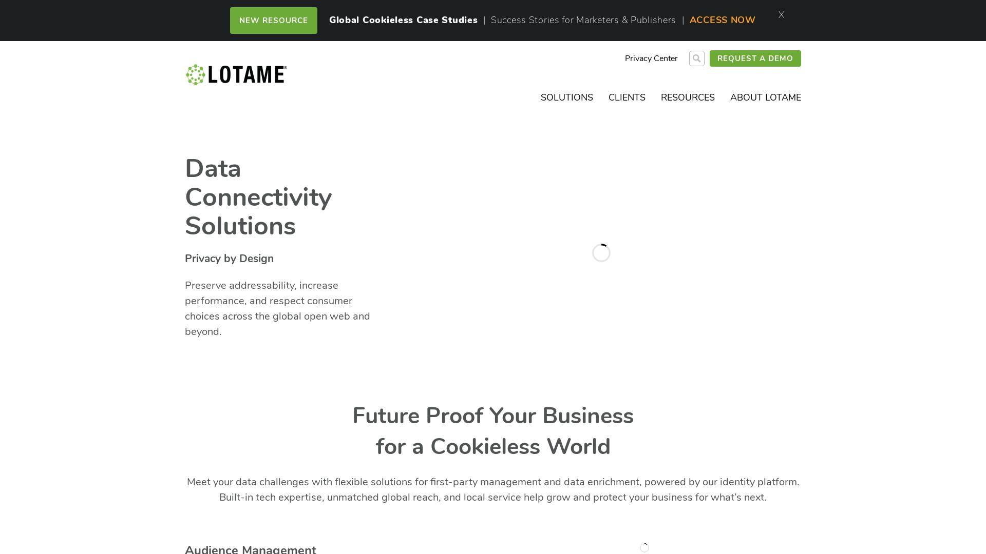 Website User Bewertung zu www.lotame.com