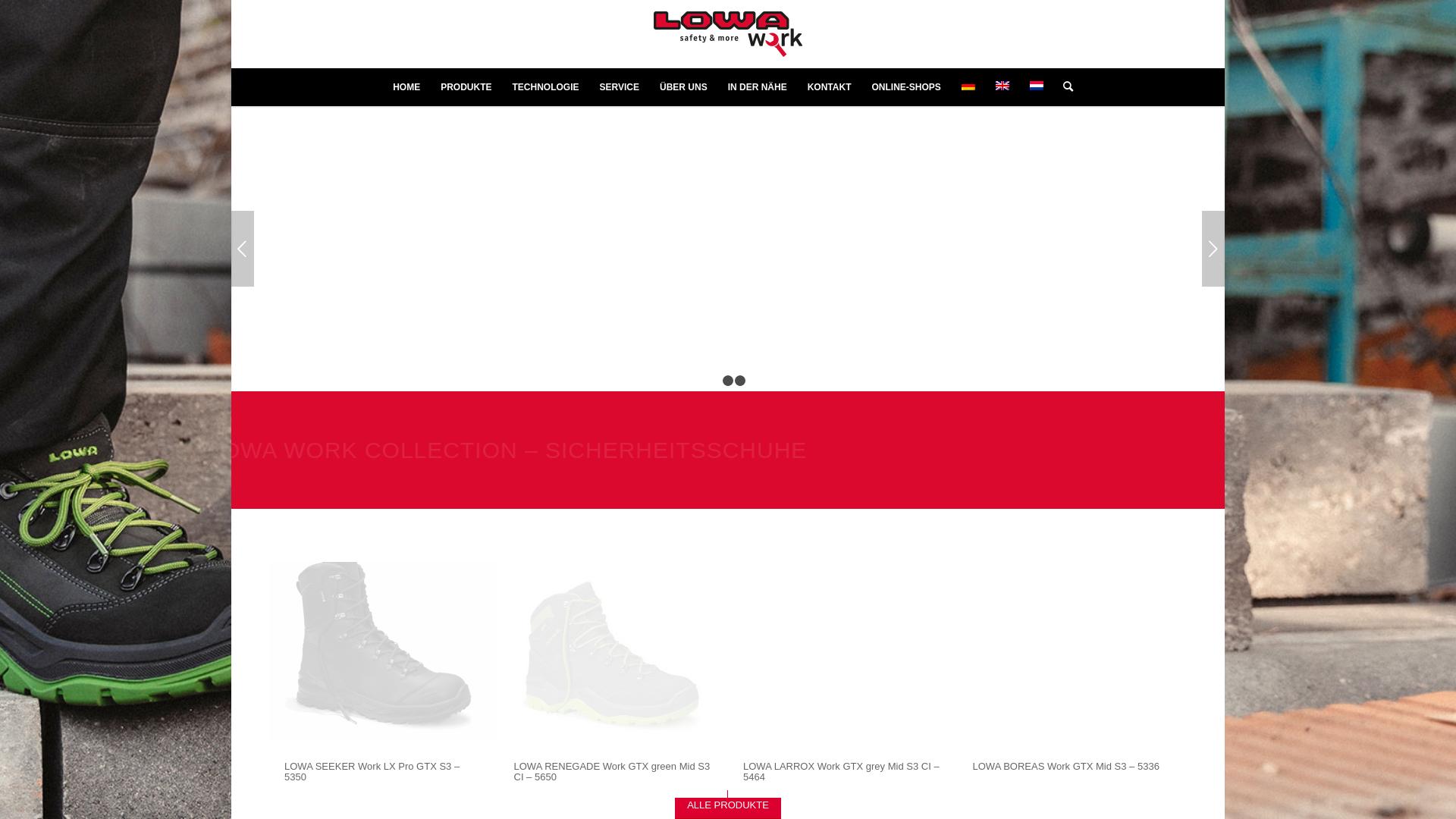 Website User Bewertung zu www.lowa-work.com
