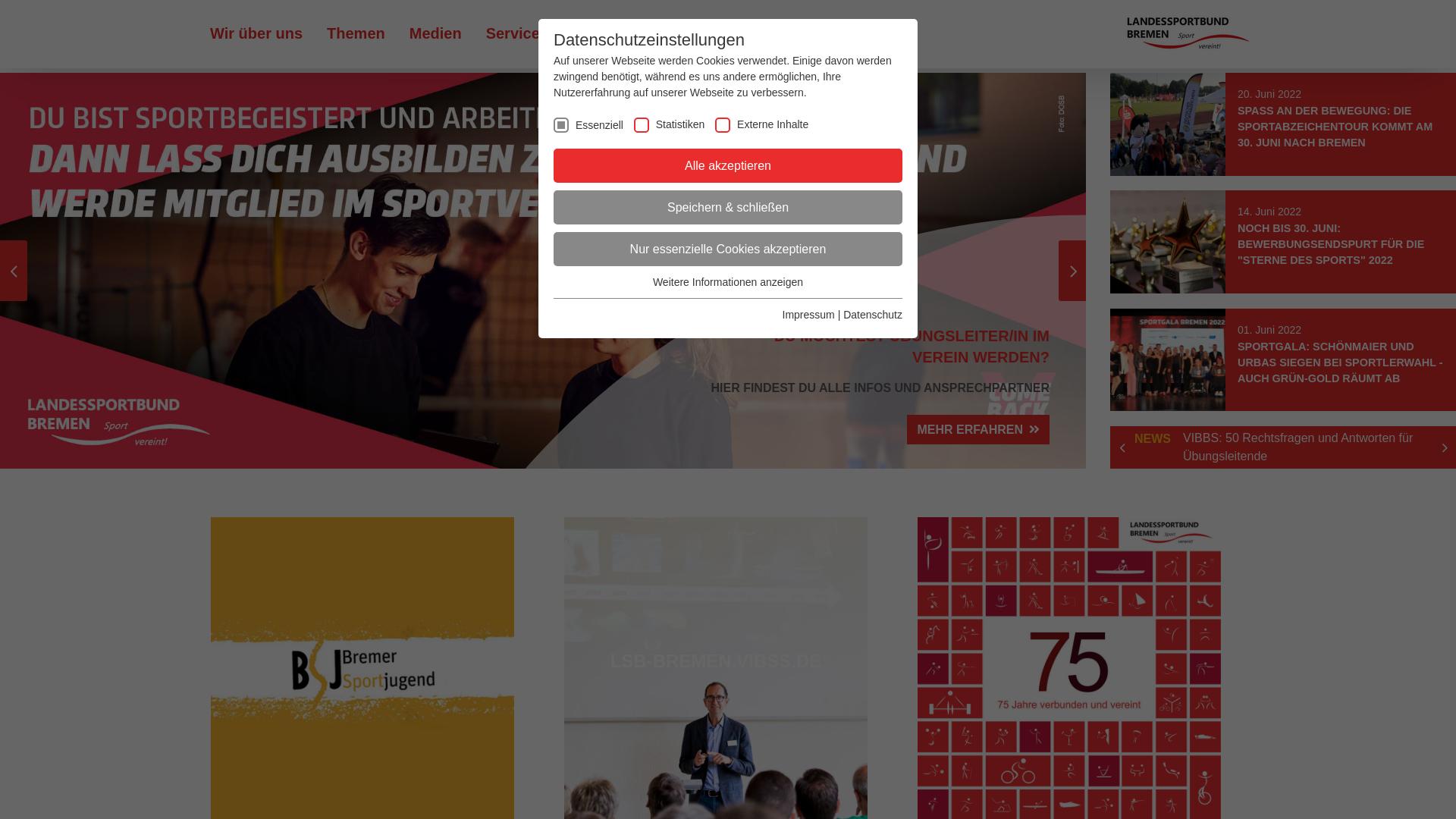 Website User Bewertung zu www.lsb-bremen.de