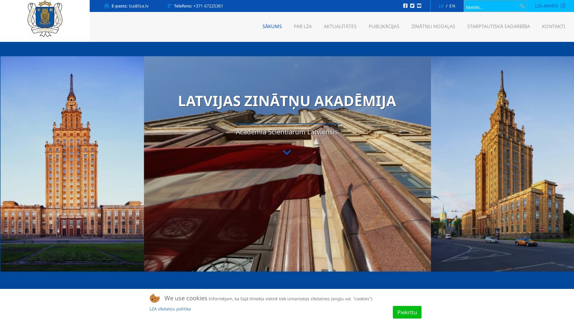 Website User Bewertung zu www.lza.lv