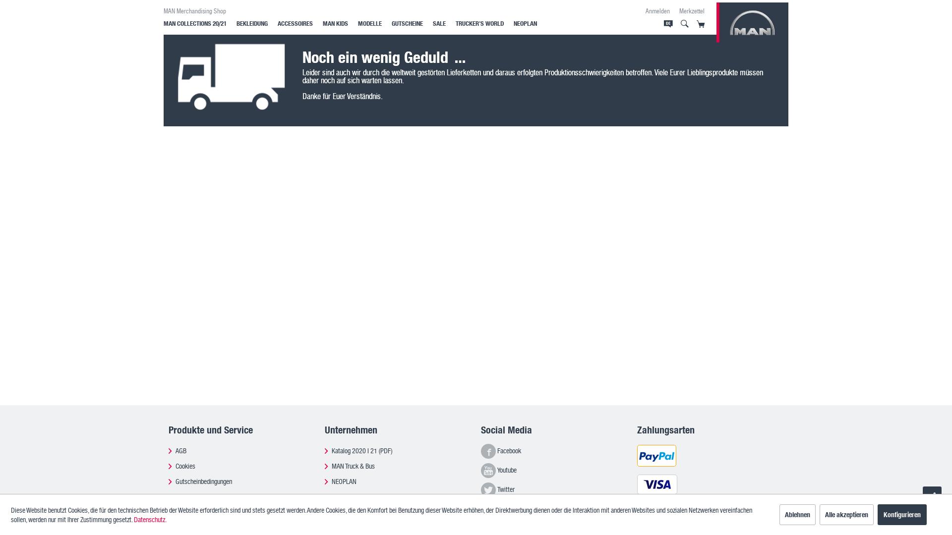 Website User Bewertung zu www.man-shop.eu