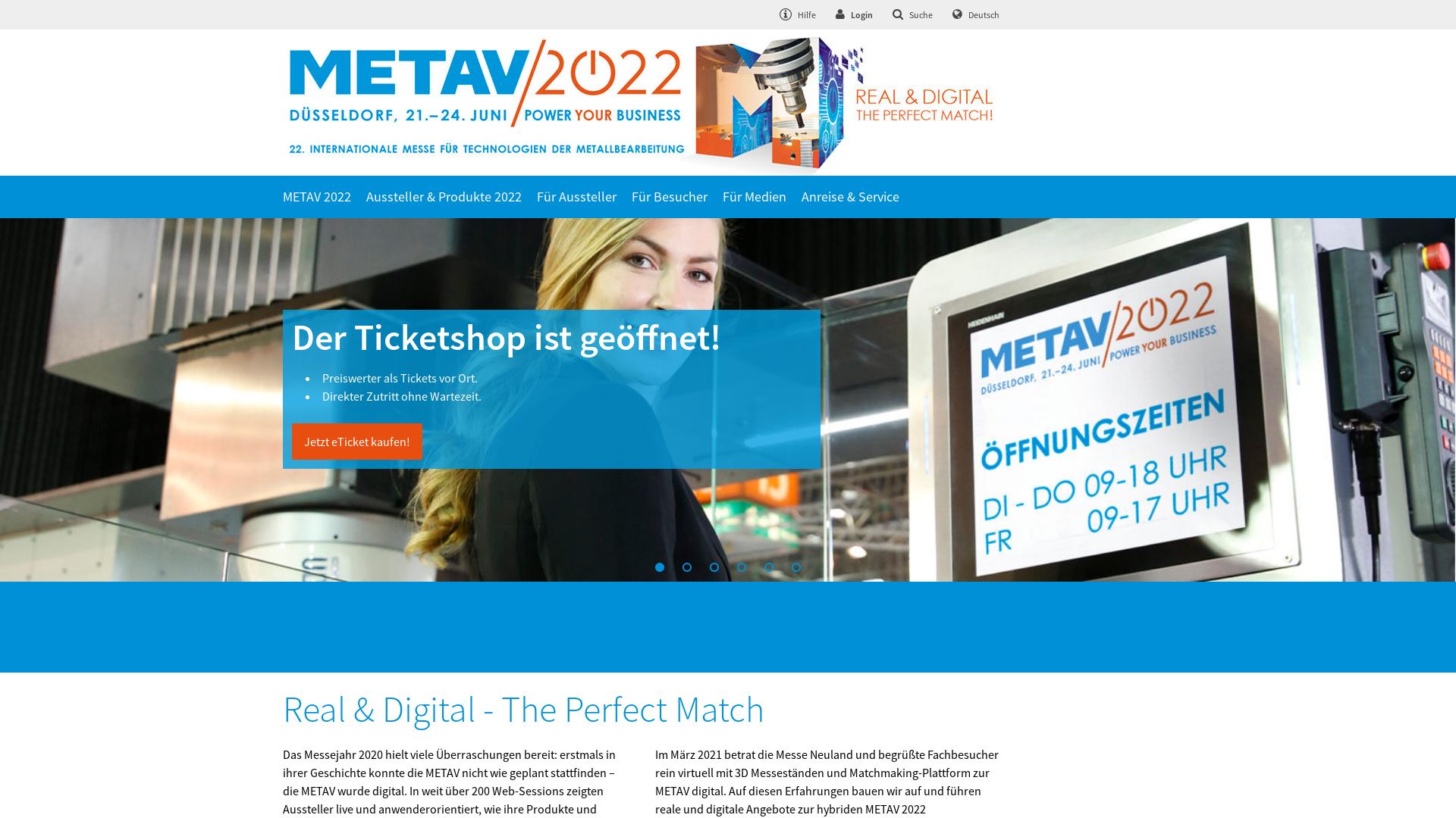 Website User Bewertung zu www.metav.de