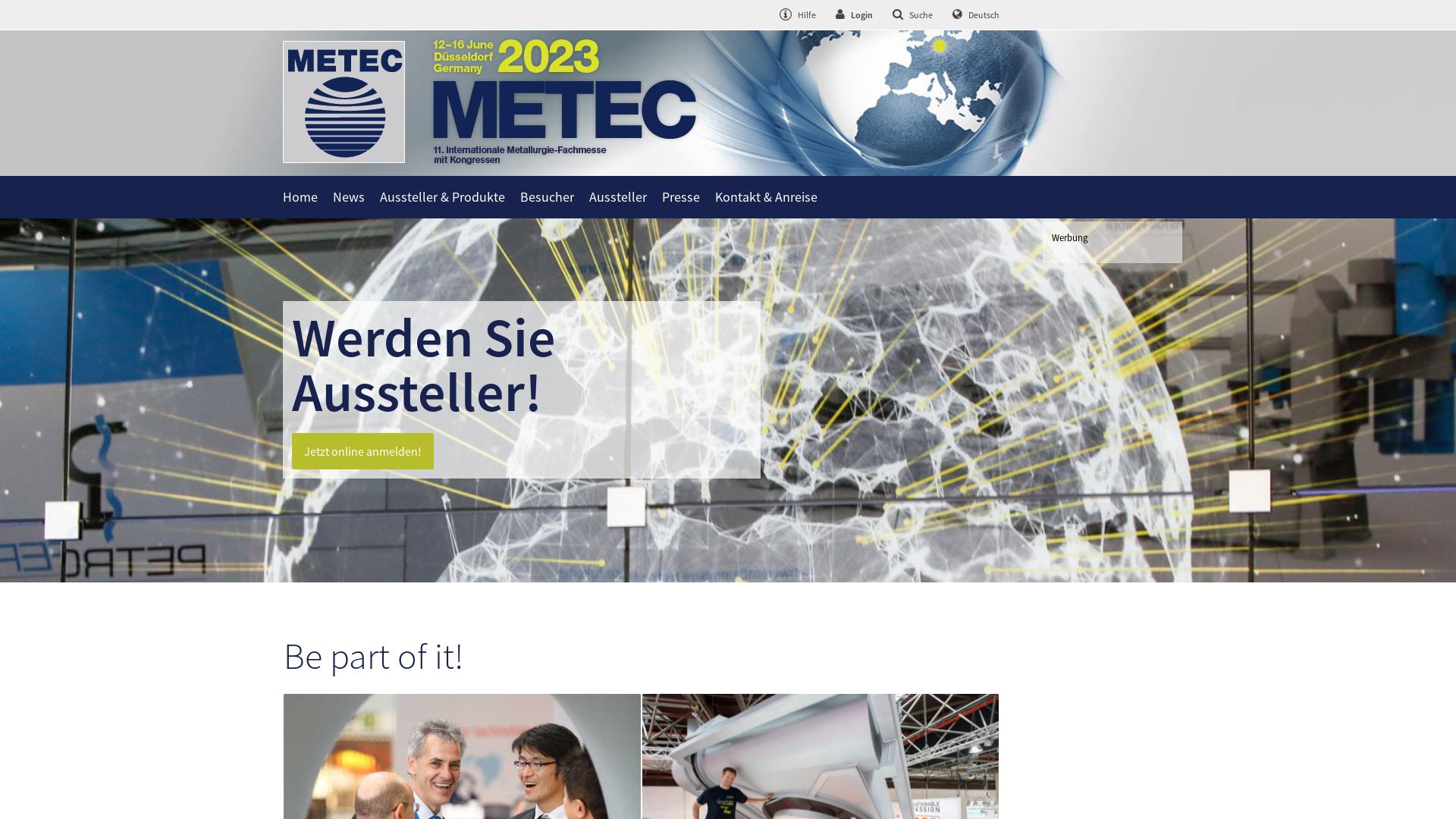 Website User Bewertung zu www.metec.de