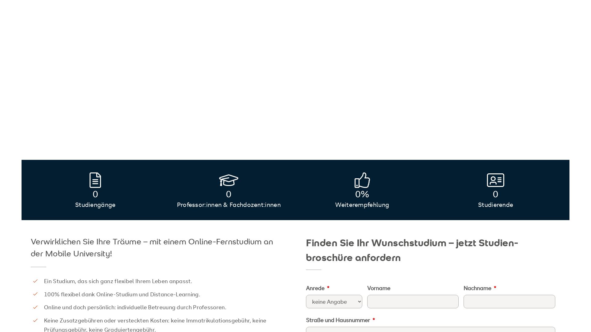 Website User Bewertung zu www.mobile-university-fernstudium.de