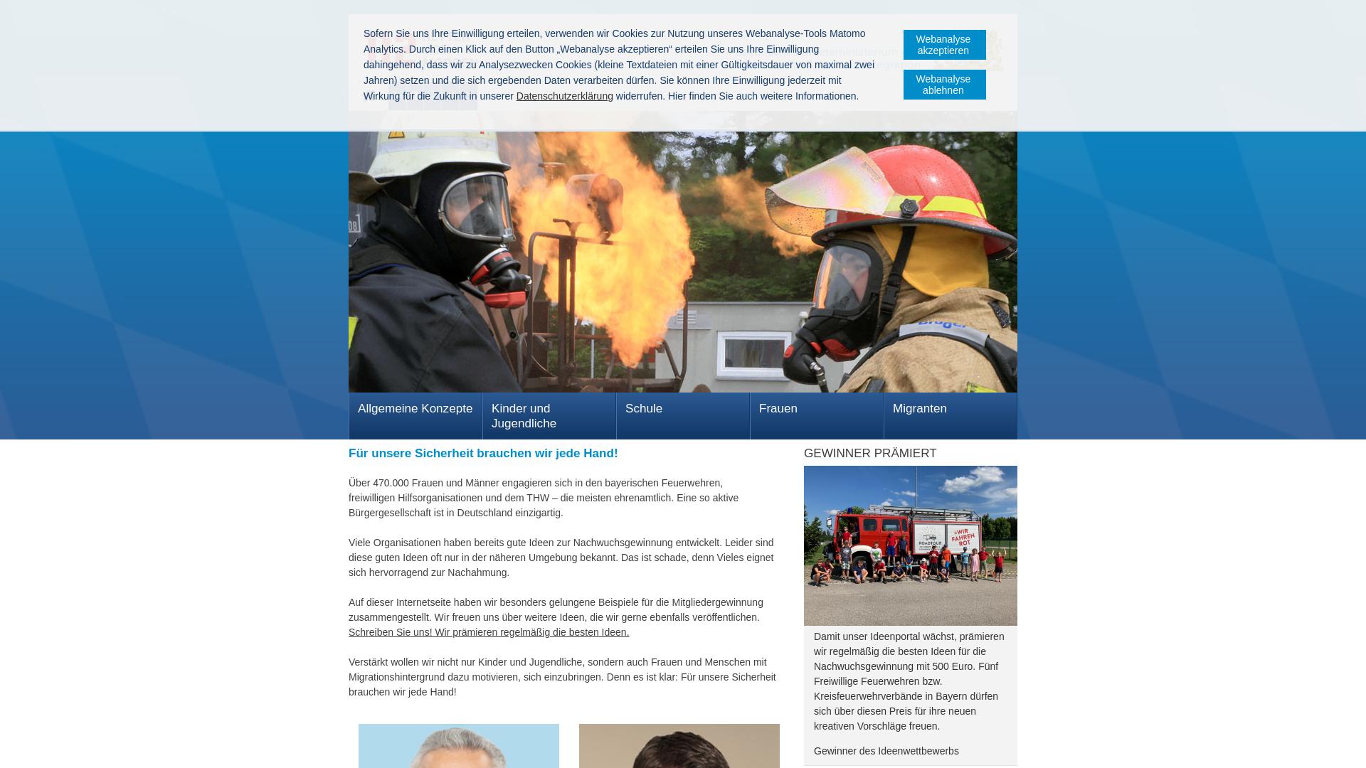 Website User Bewertung zu www.nachwuchs112.bayern.de