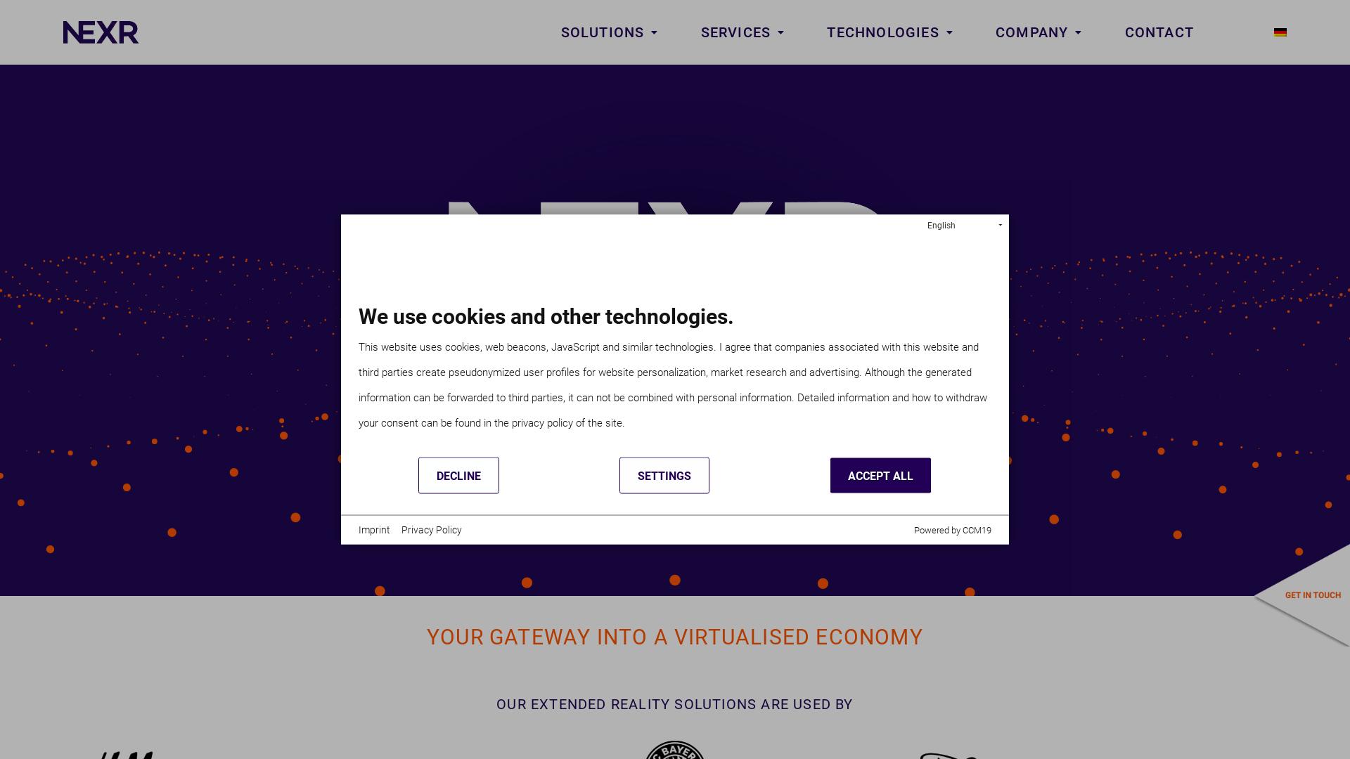 Website User Bewertung zu www.nexr-technologies.com