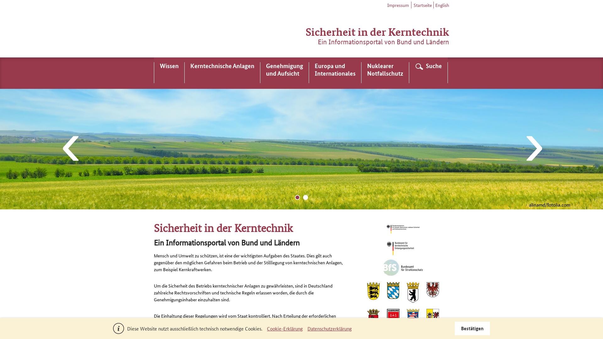 Website User Bewertung zu www.nuklearesicherheit.de