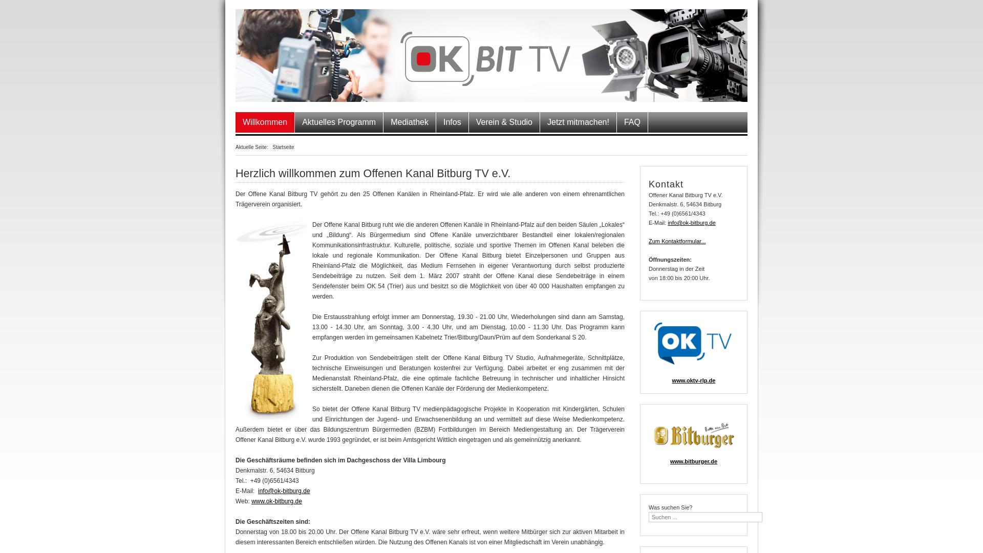 Website User Bewertung zu www.ok-bitburg.de