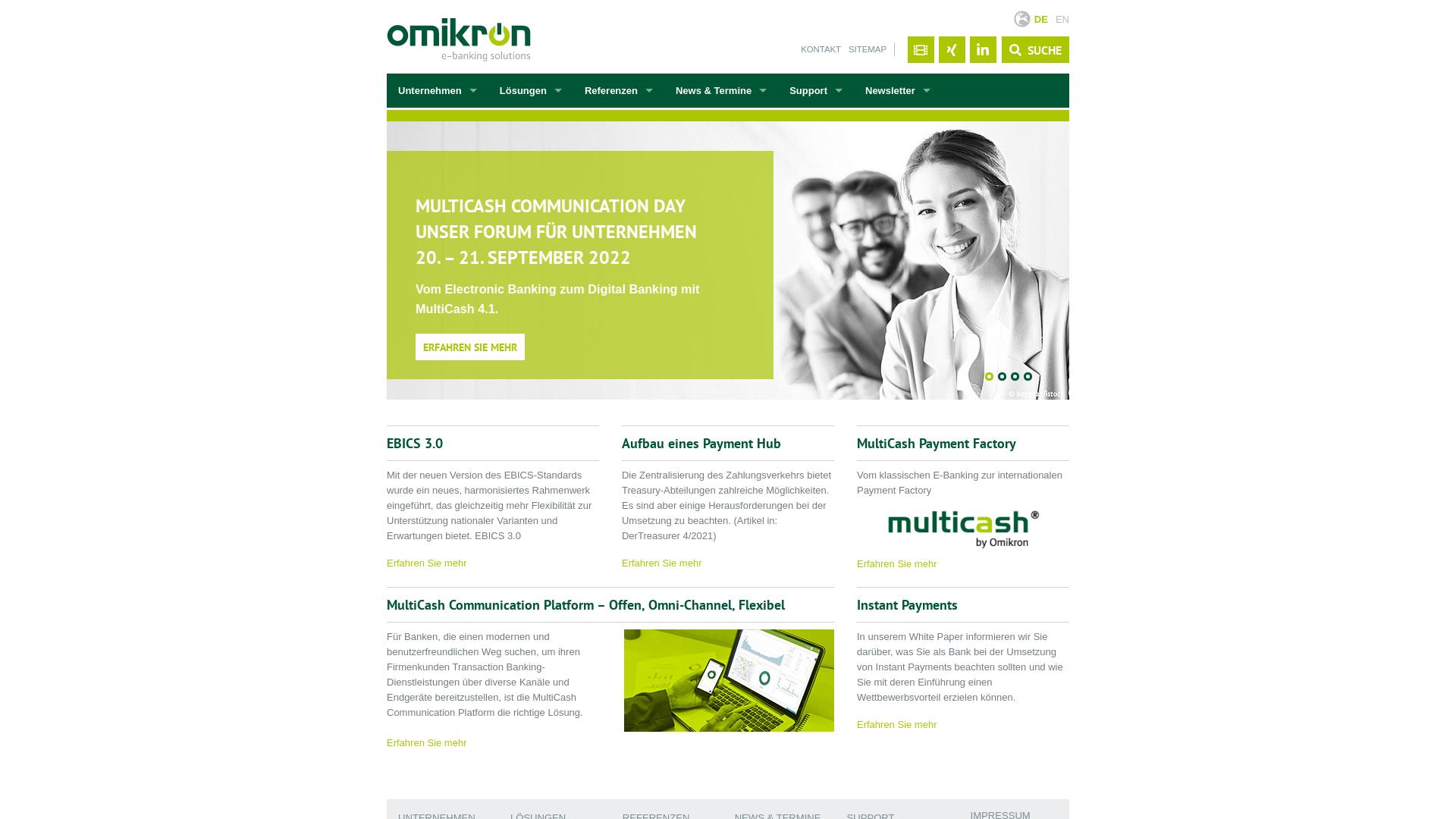 Website User Bewertung zu www.omikron.de