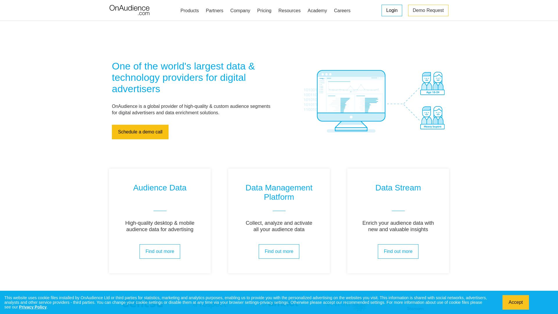 Website User Bewertung zu www.onaudience.com