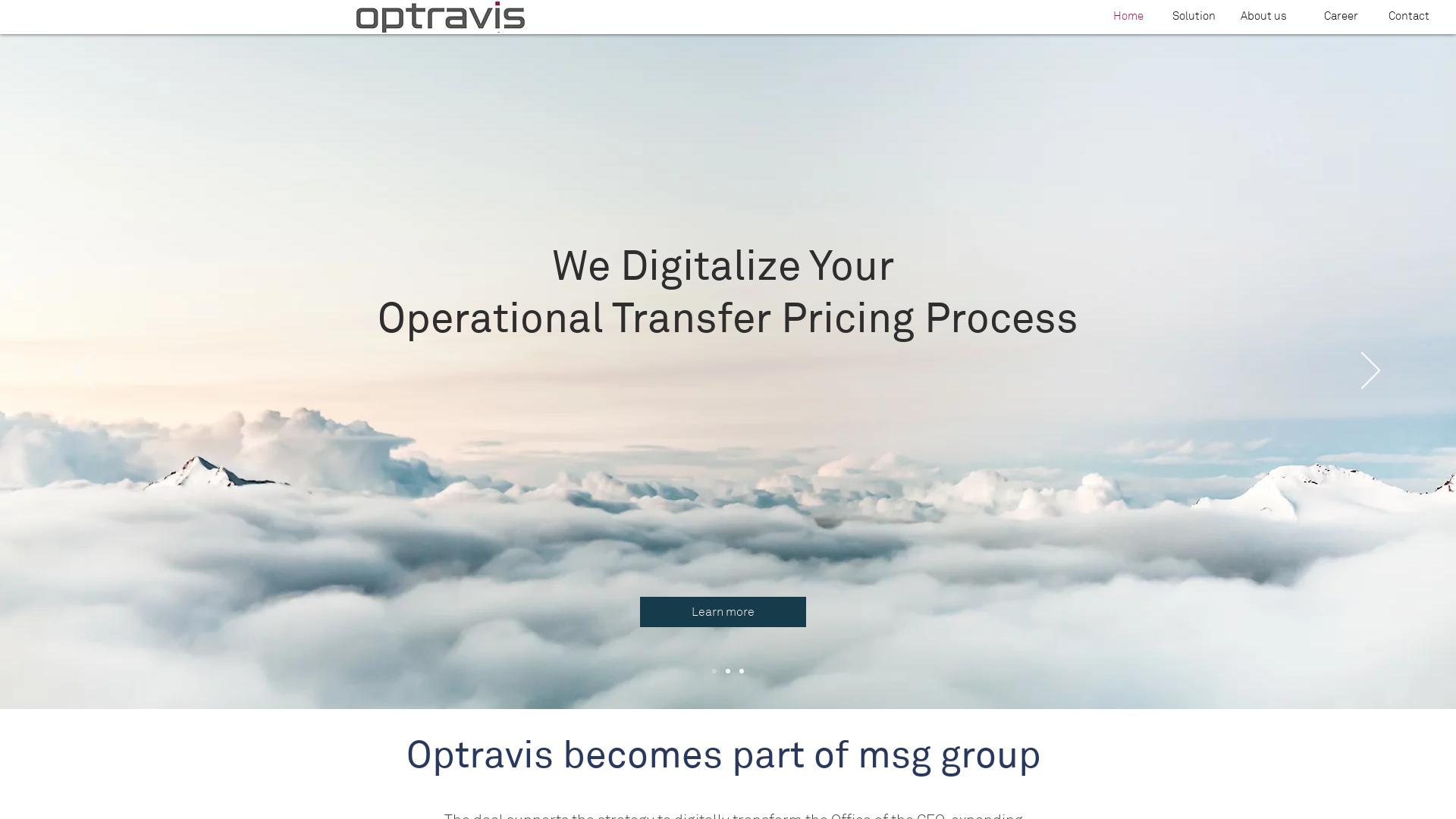 Website User Bewertung zu www.optravis.com