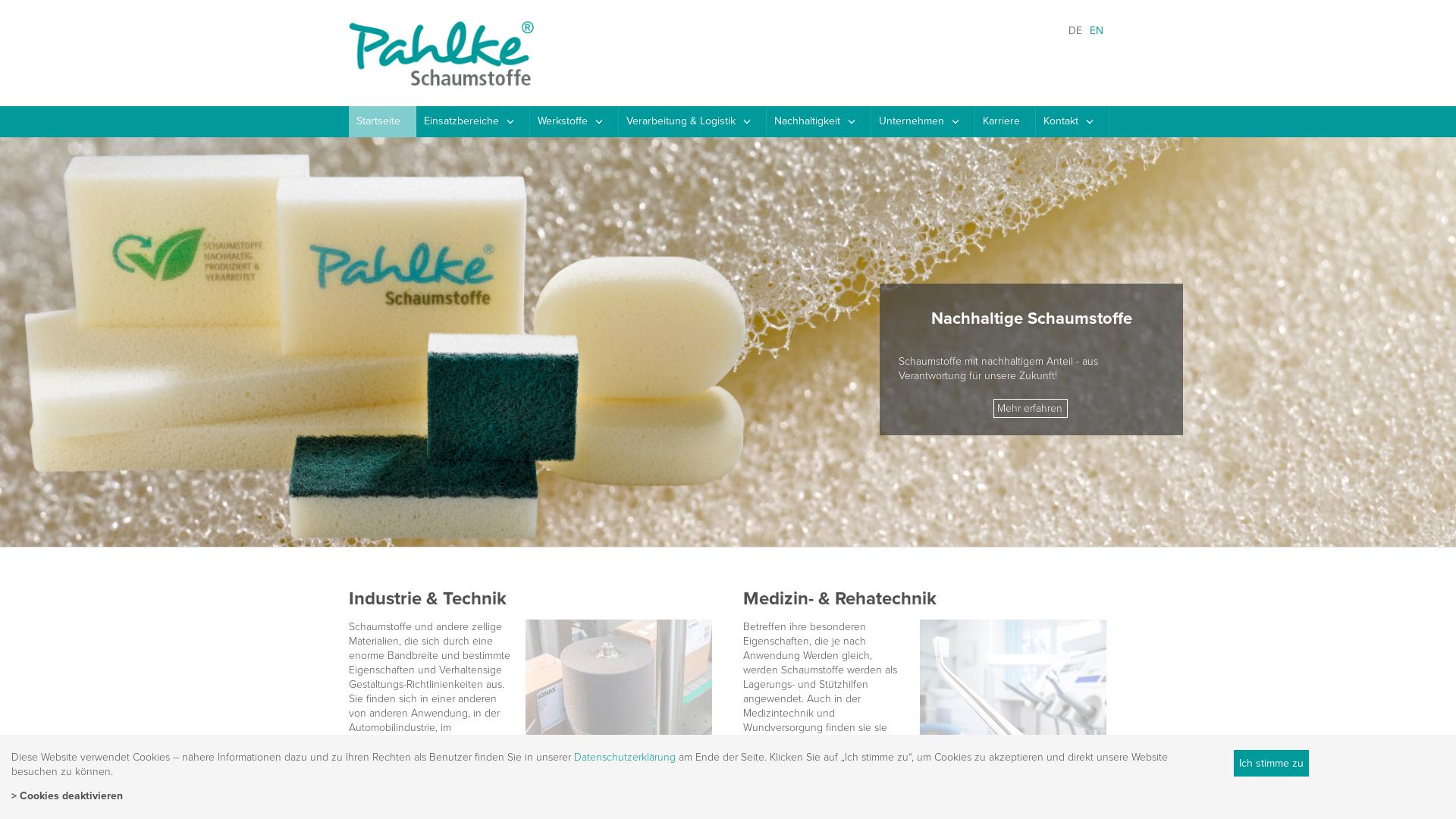 Website User Bewertung zu www.pahlke-schaumstoffe.de