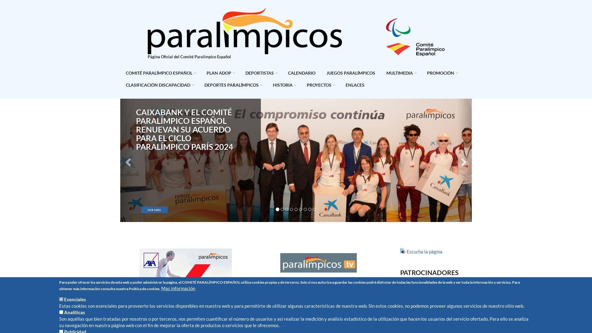 Website User Bewertung zu www.paralimpicos.es