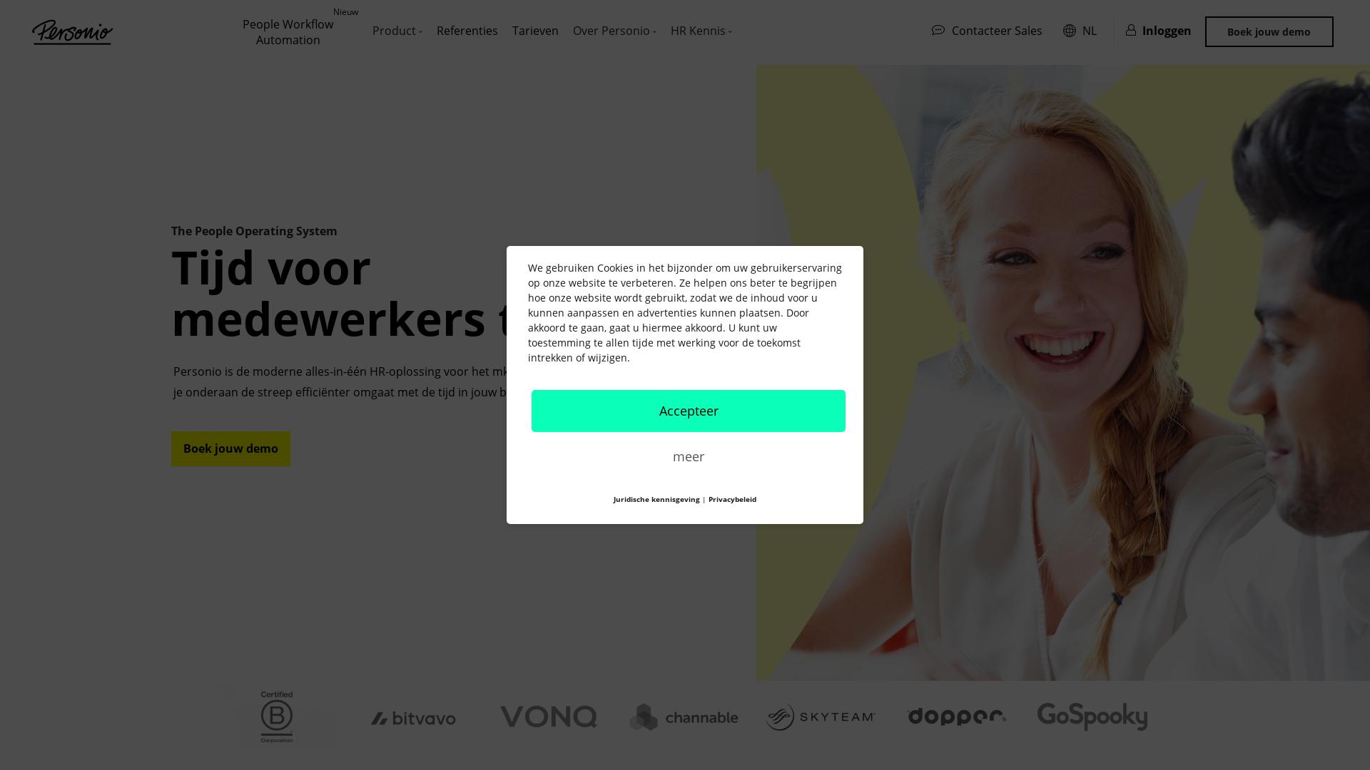 Website User Bewertung zu www.personio.nl