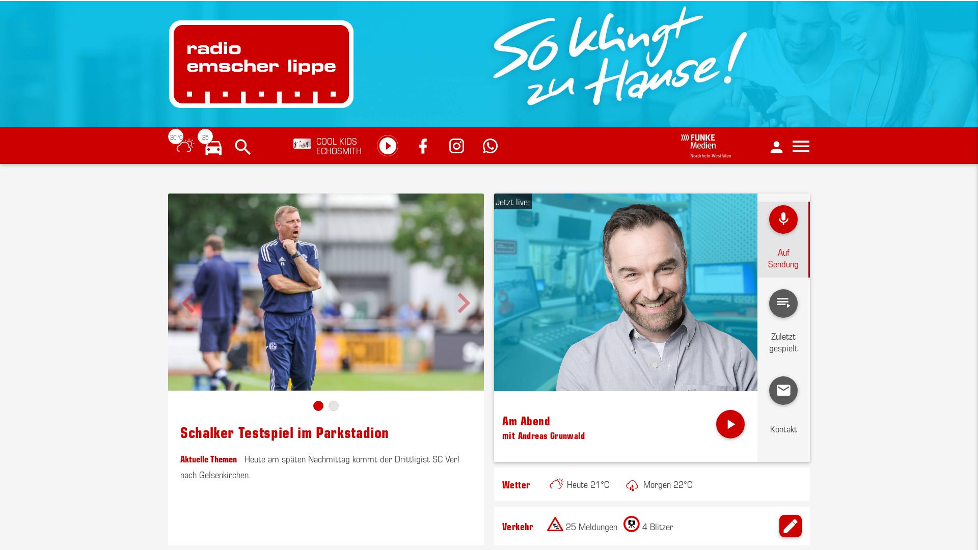 Website User Bewertung zu www.radioemscherlippe.de