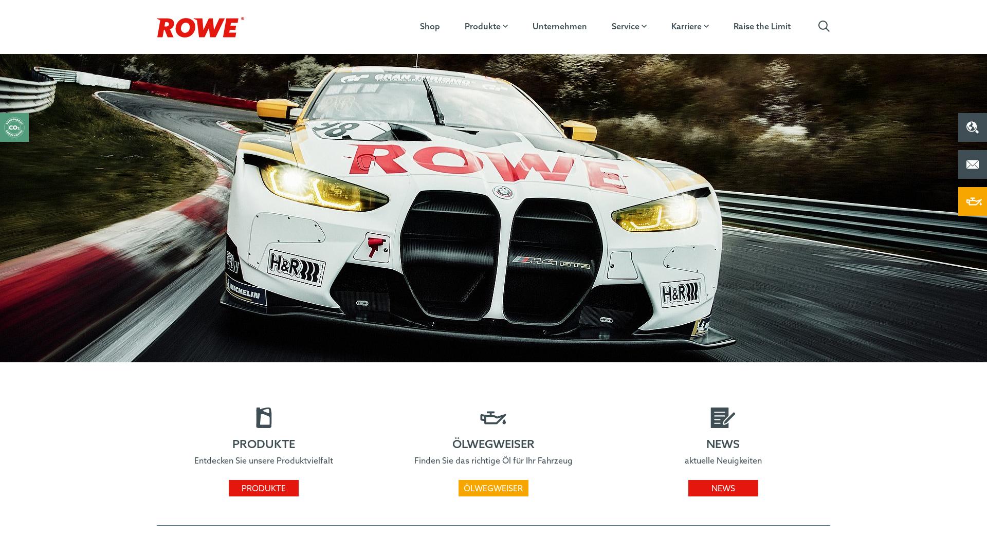 Website User Bewertung zu www.rowe-oil.de