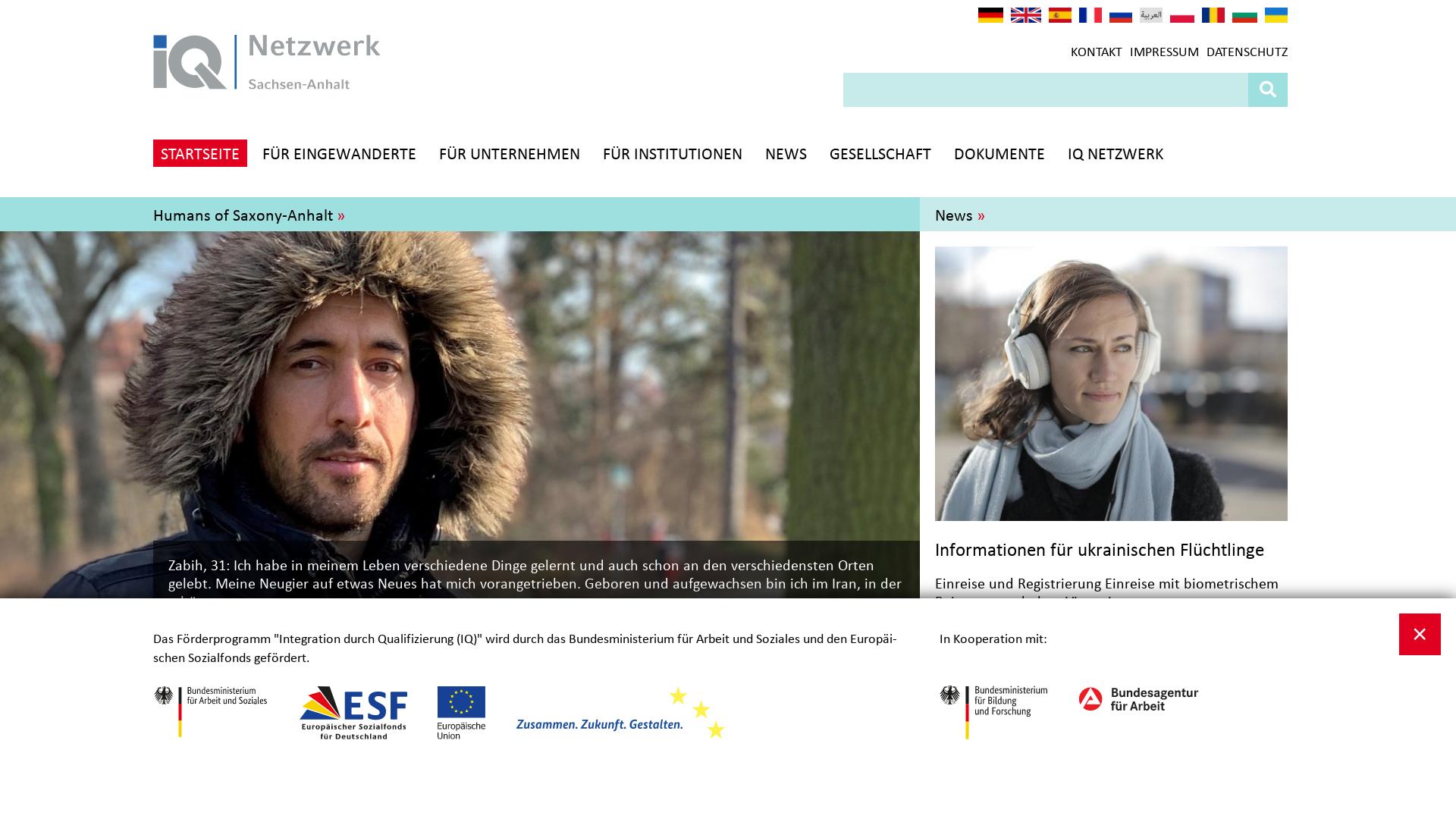 Website User Bewertung zu www.sachsen-anhalt.netzwerk-iq.de