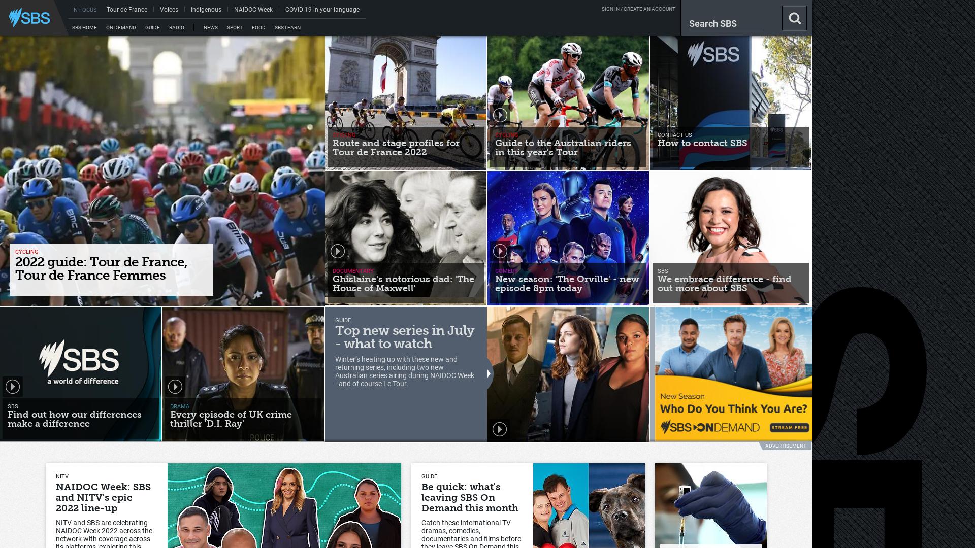 Website User Bewertung zu www.sbs.com.au