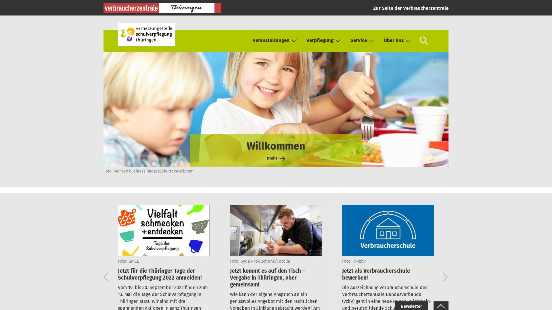 Website User Bewertung zu www.schulverpflegung-thueringen.de