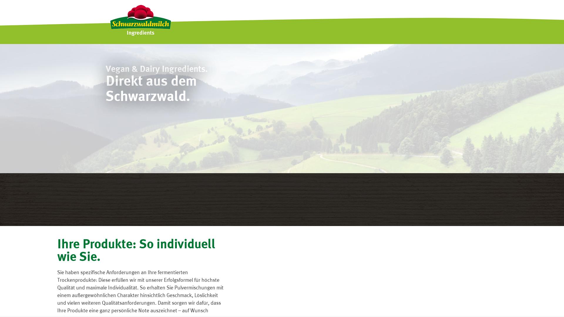 Website User Bewertung zu www.schwarzwaldmilch-dairyingredients.de