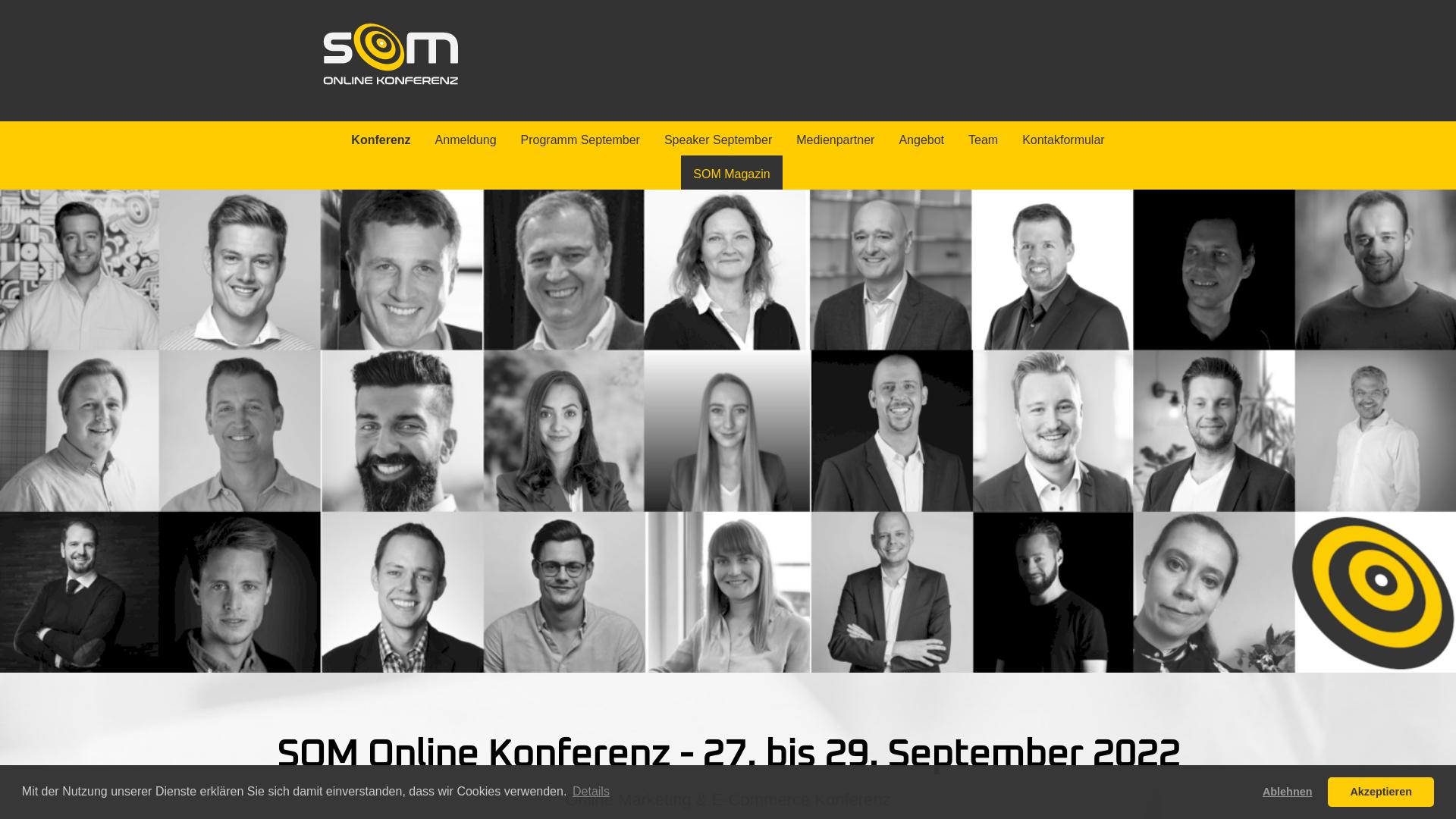 Website User Bewertung zu www.som-online-konferenz.ch