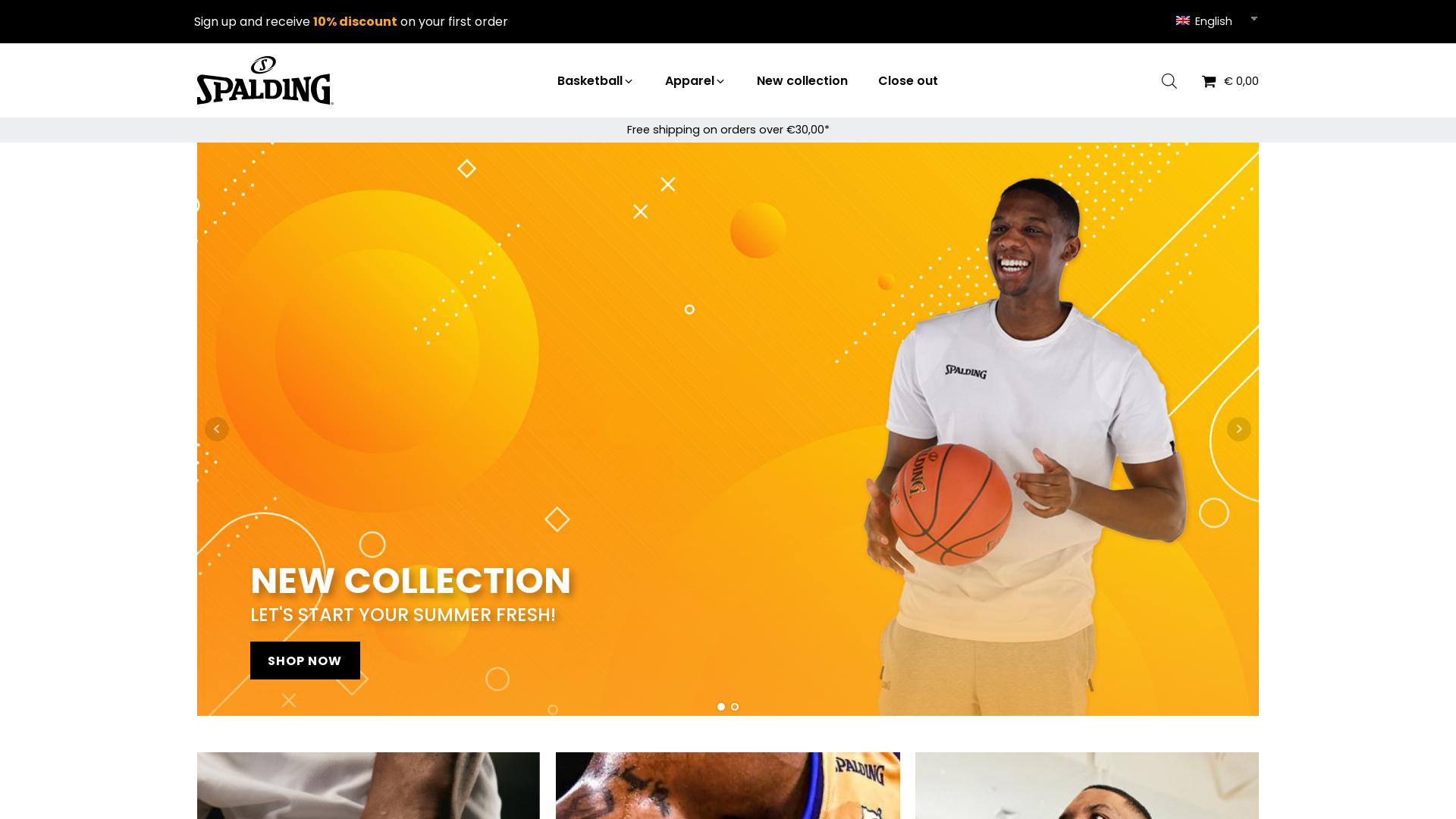 Website User Bewertung zu www.spalding-basketball.com