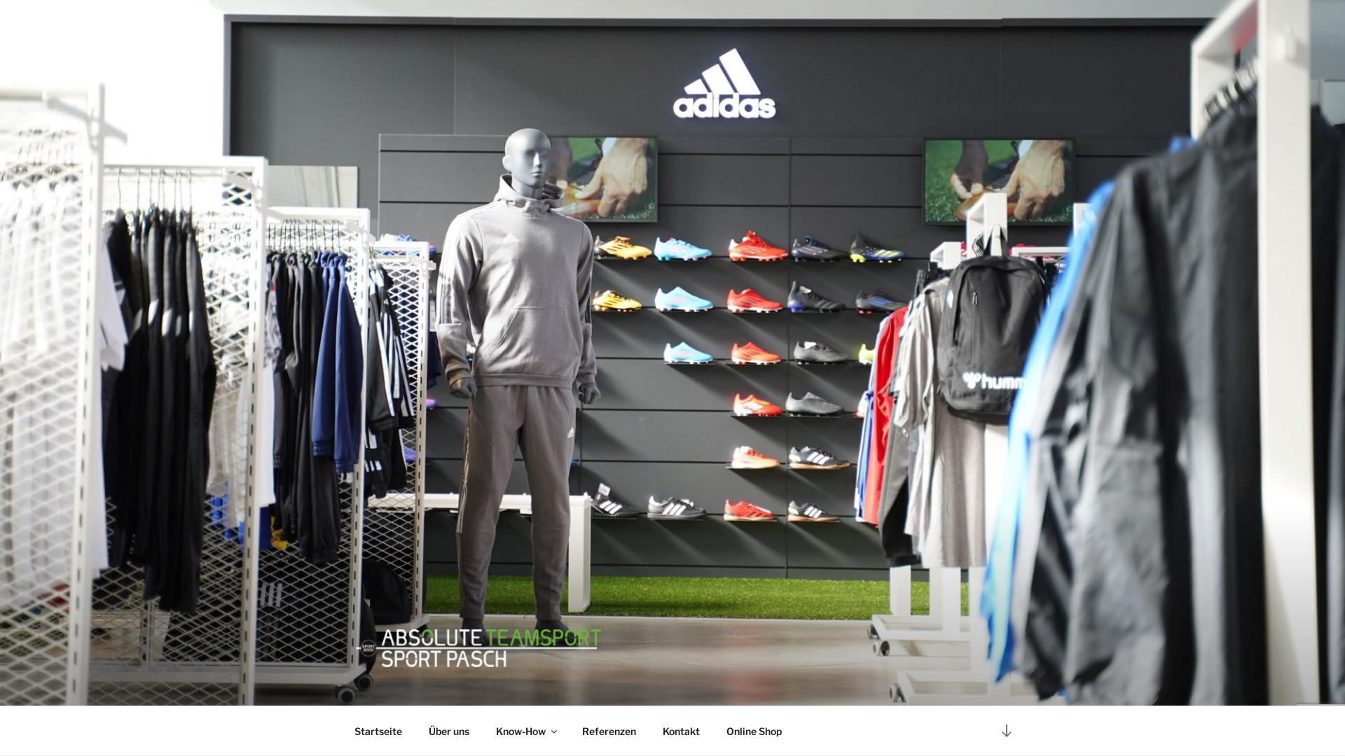 Website User Bewertung zu www.sportpasch.de
