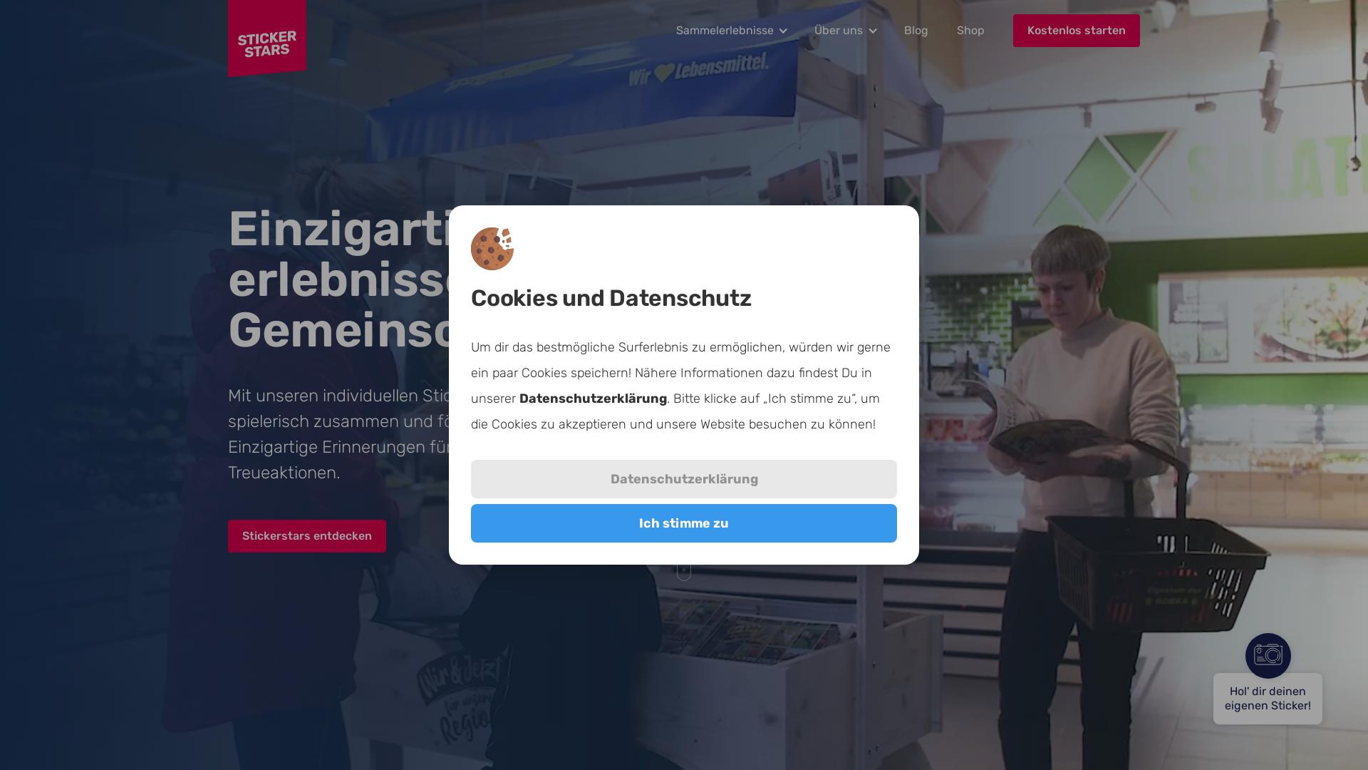 Website User Bewertung zu www.stickerstars.de