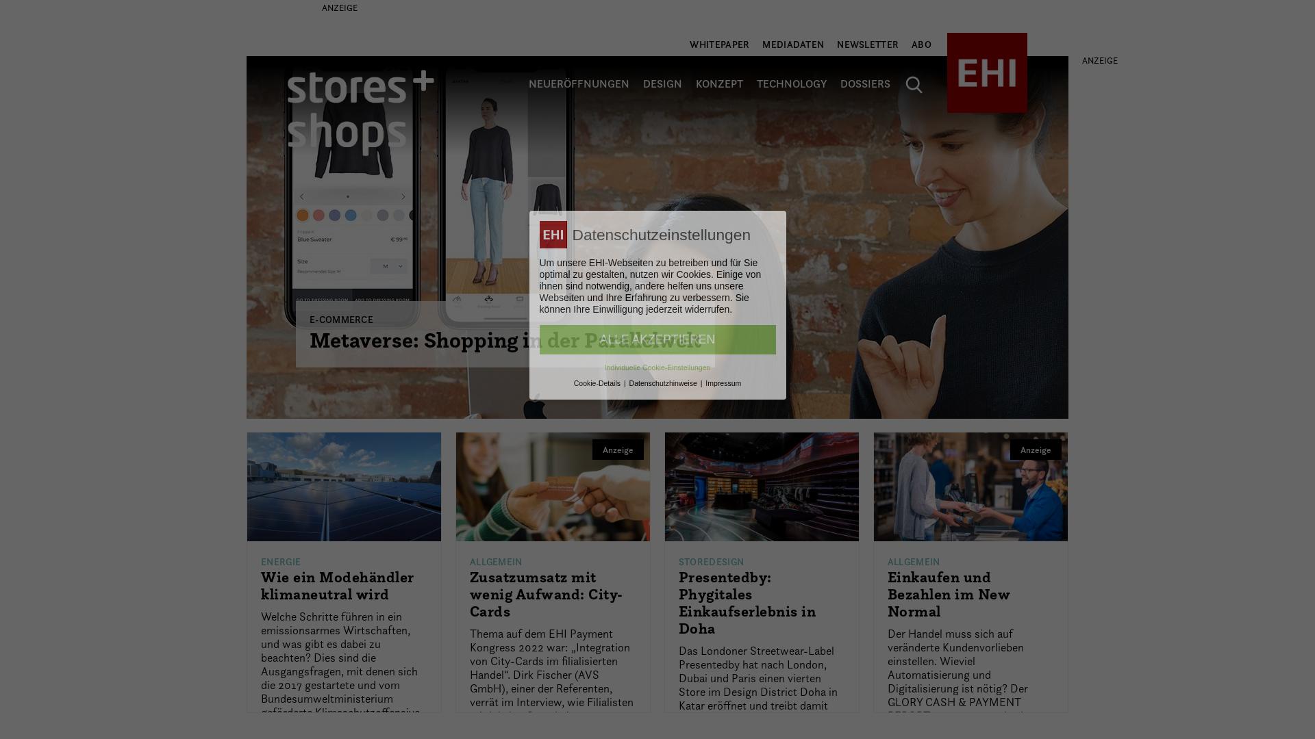 Website User Bewertung zu www.stores-shops.de