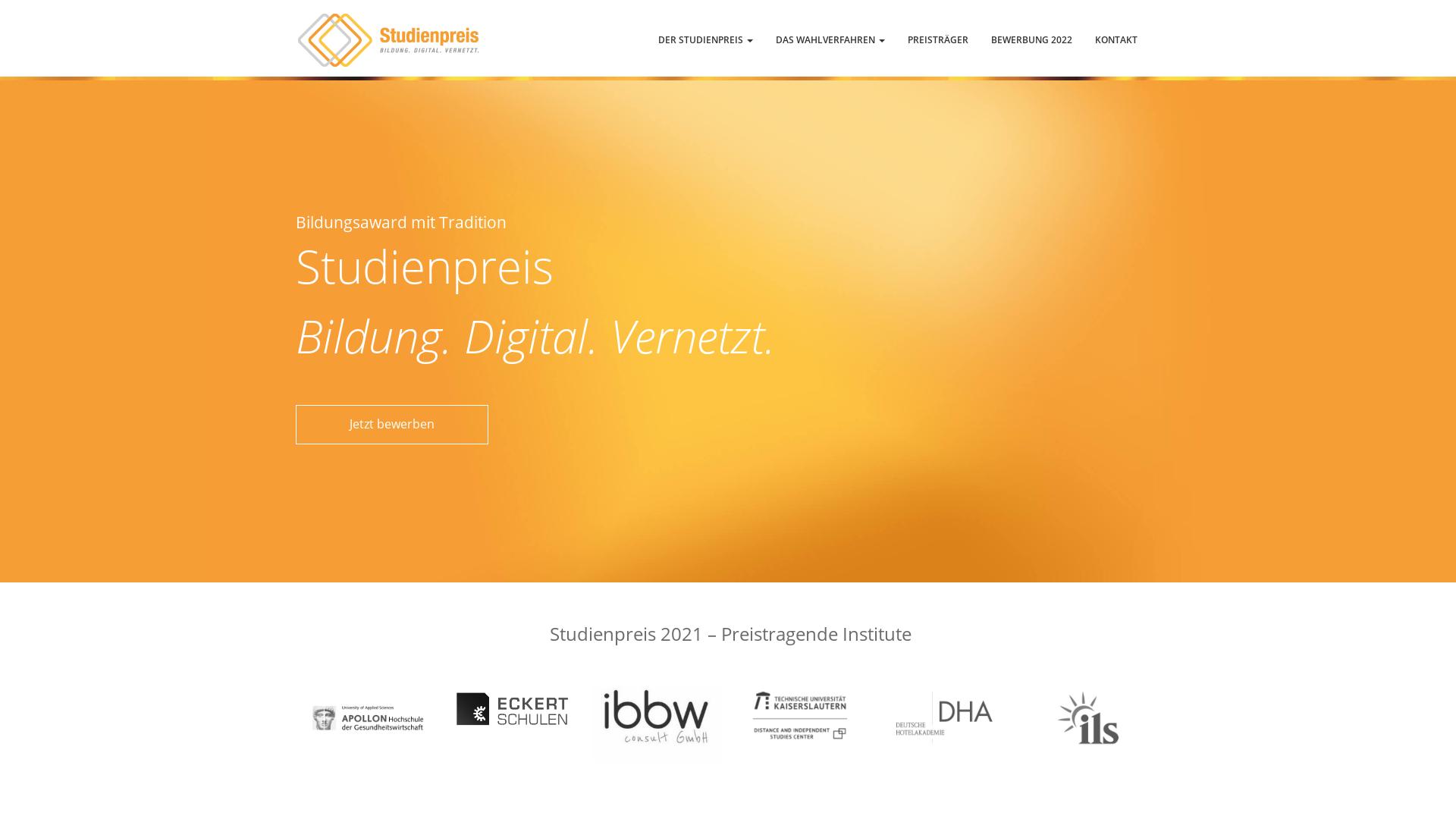 Website User Bewertung zu www.studienpreis.org