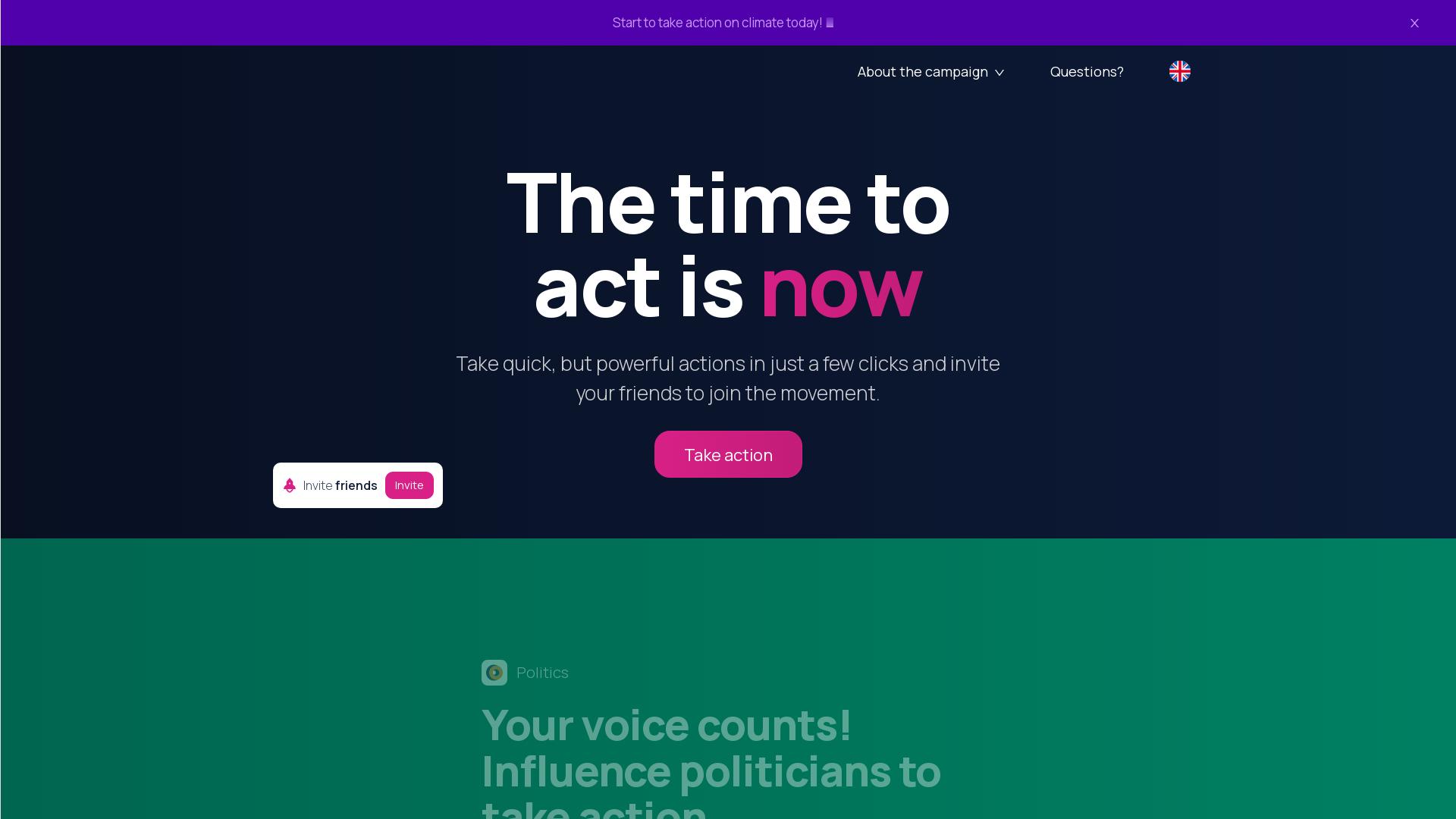 Website User Bewertung zu www.tfca.earth