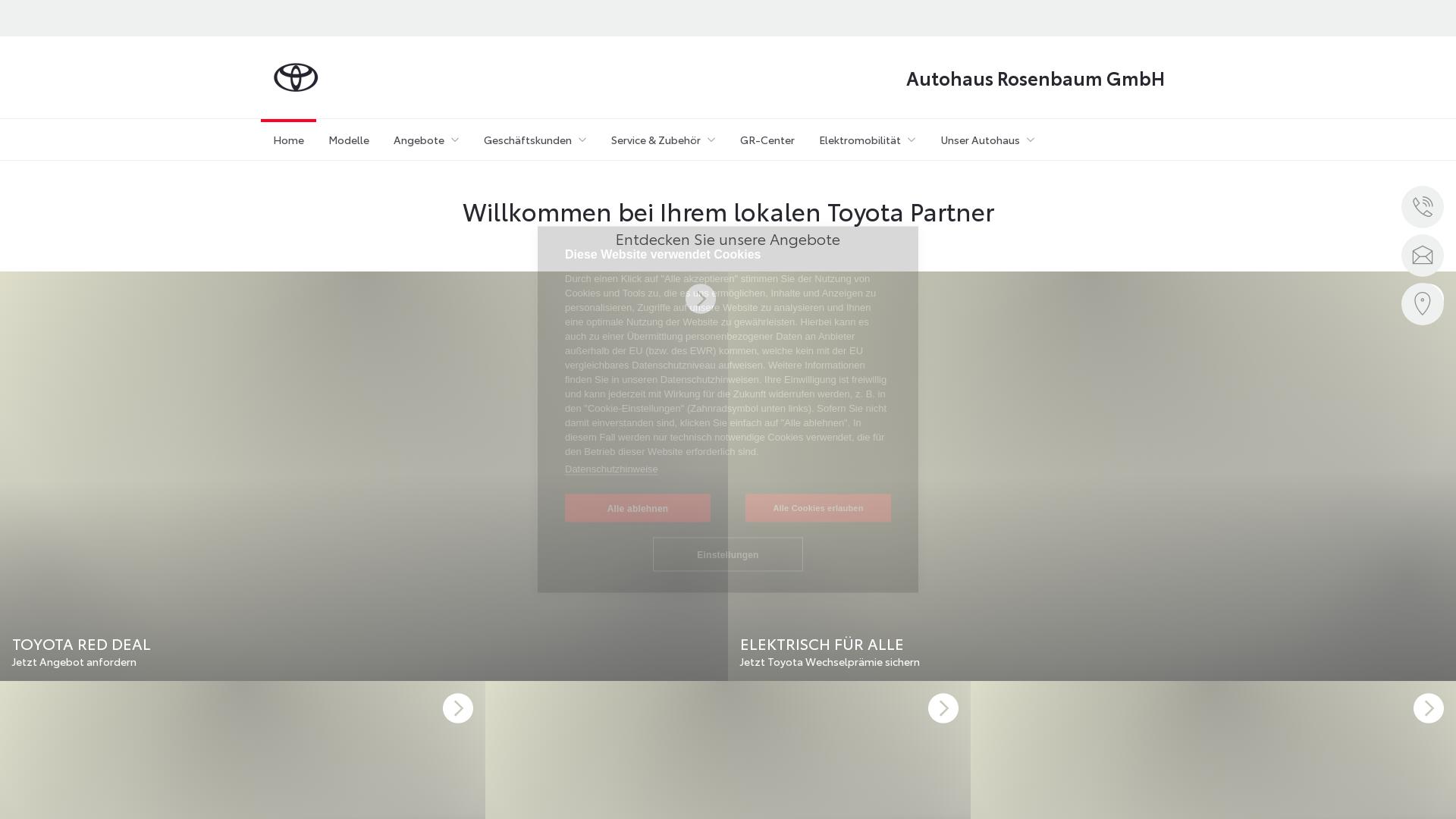 Website User Bewertung zu www.toyota-rosenbaum-wedel.de