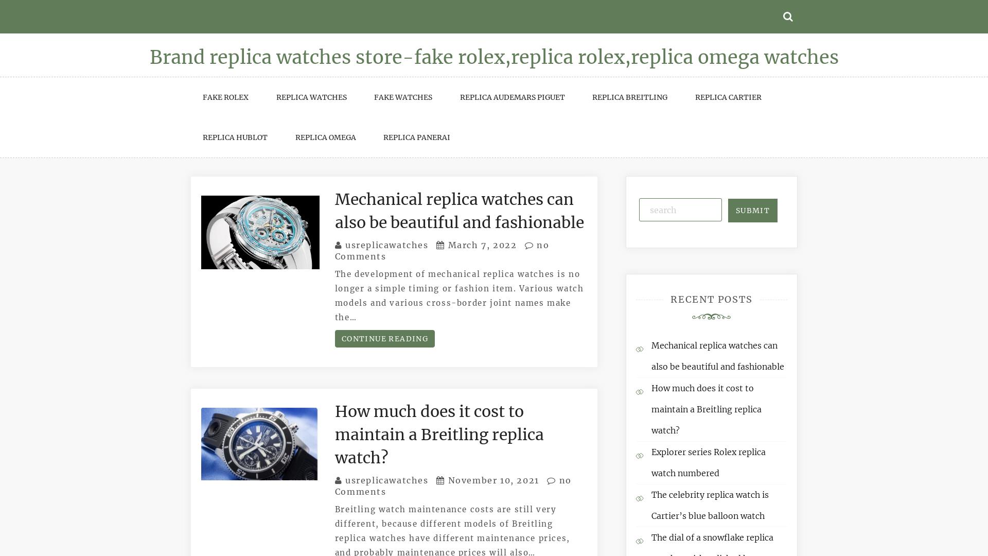 Website User Bewertung zu www.usreplicawatches.us