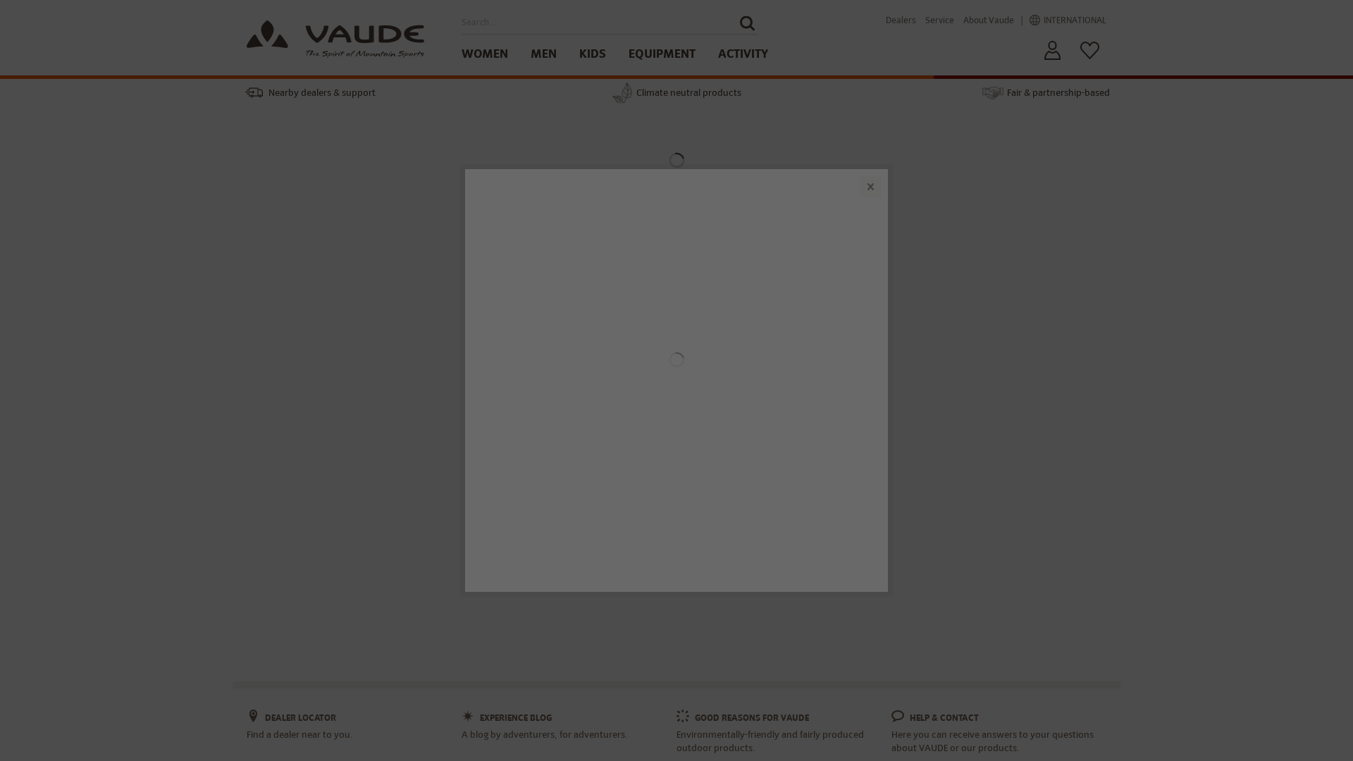 Website User Bewertung zu www.vaude.com