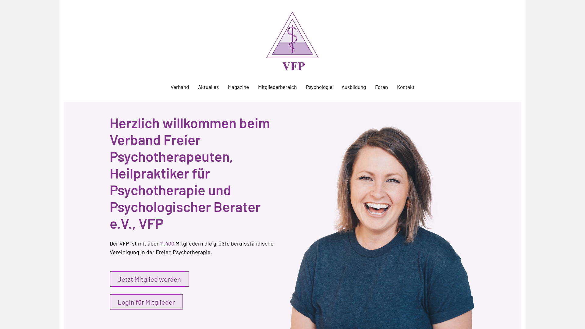 Website User Bewertung zu www.vfp.de
