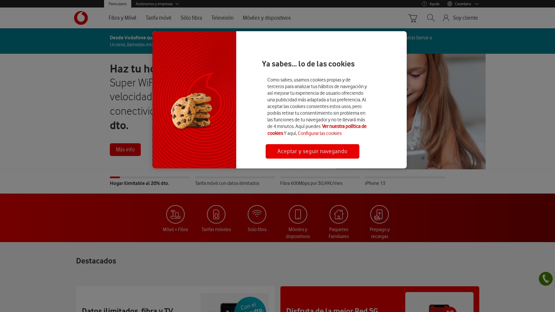 Website User Bewertung zu www.vodafone.es