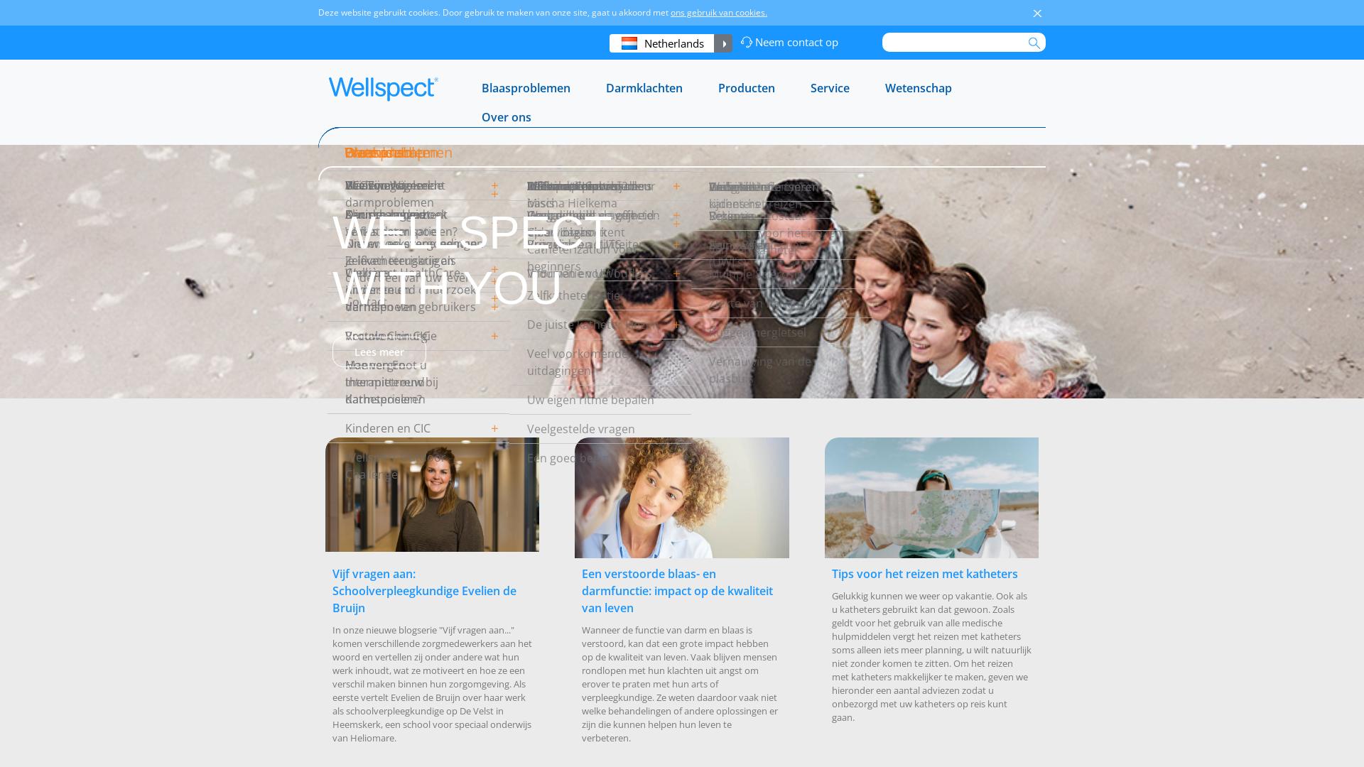 Website User Bewertung zu www.wellspect.nl