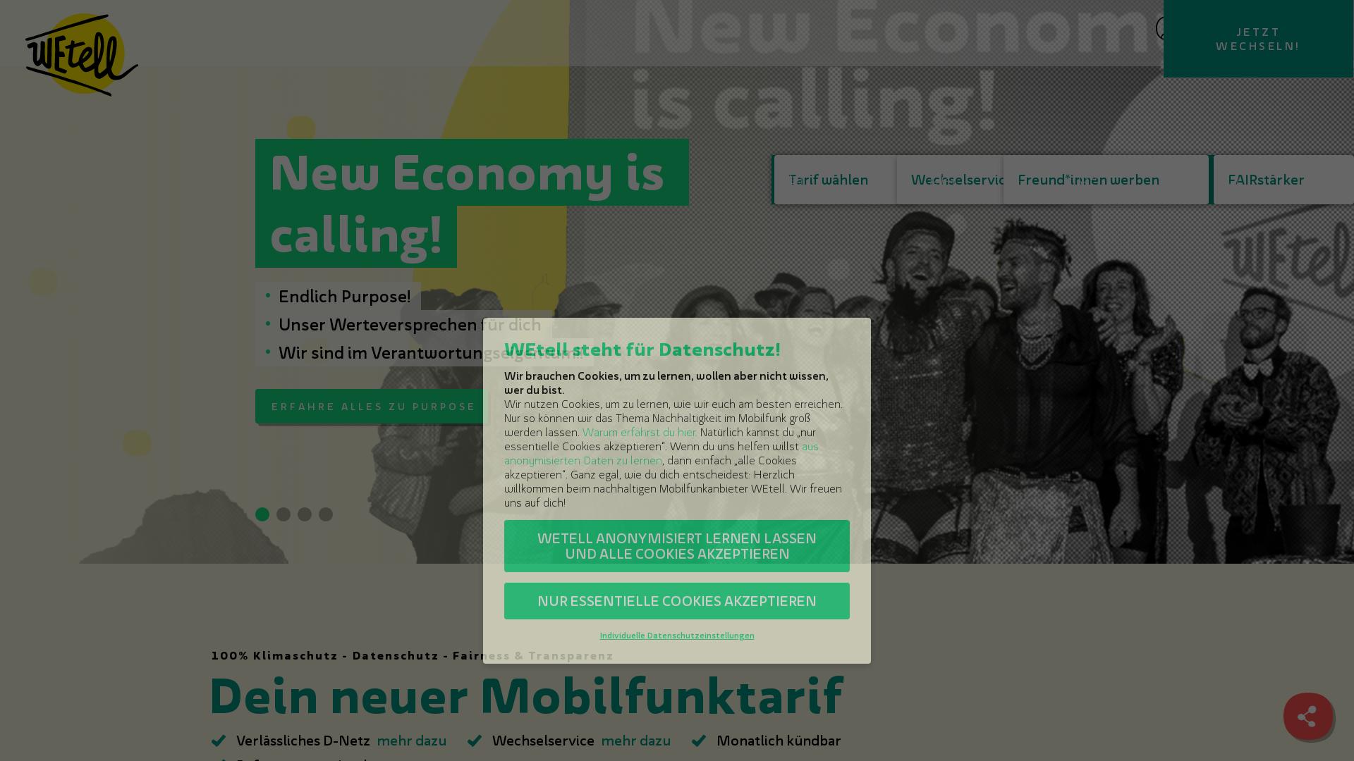 Website User Bewertung zu www.wetell.de