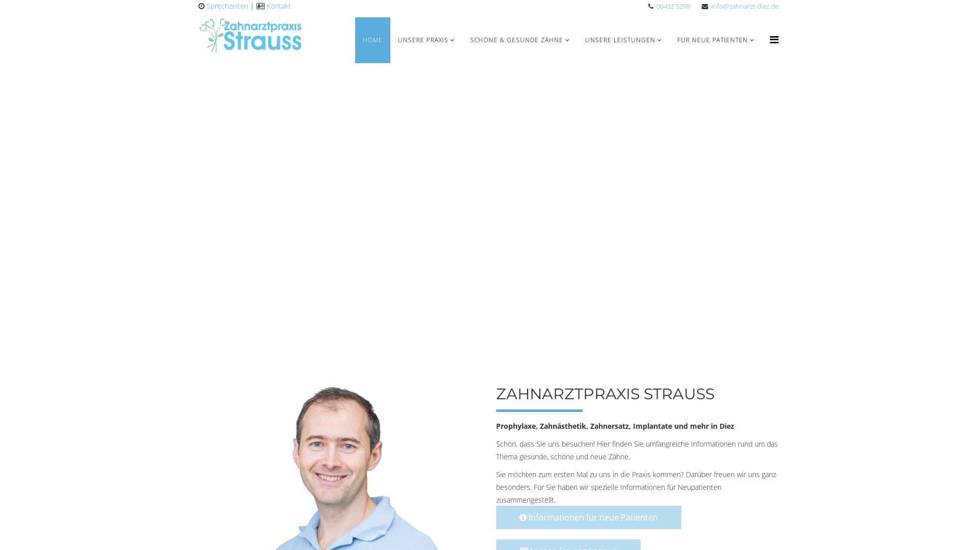 Website User Bewertung zu zahnarzt-diez.de