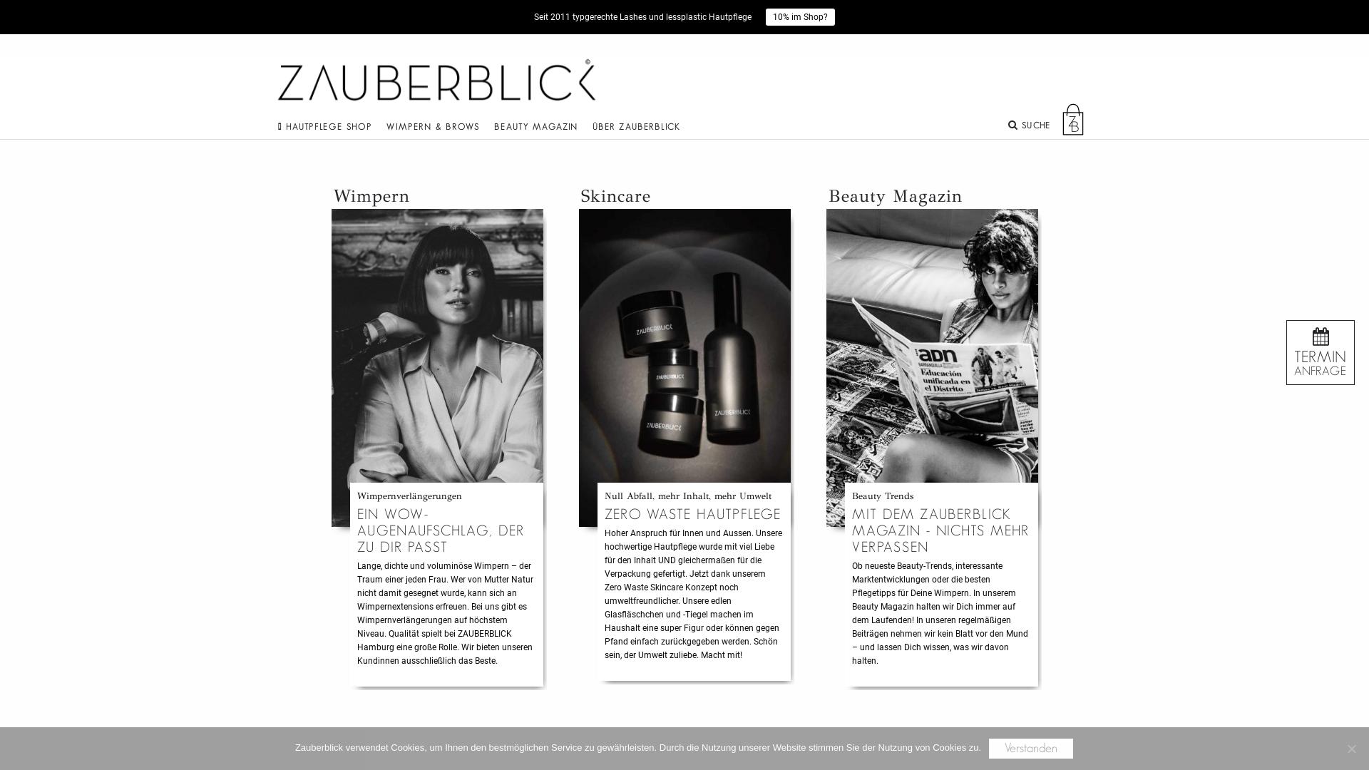 Website User Bewertung zu zauberblick-hamburg.de