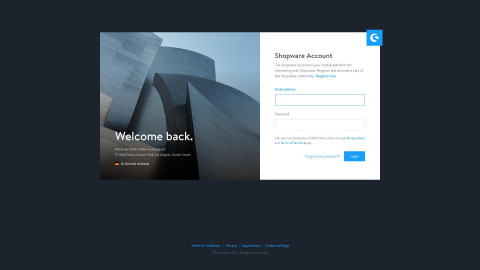 account.shopware.com